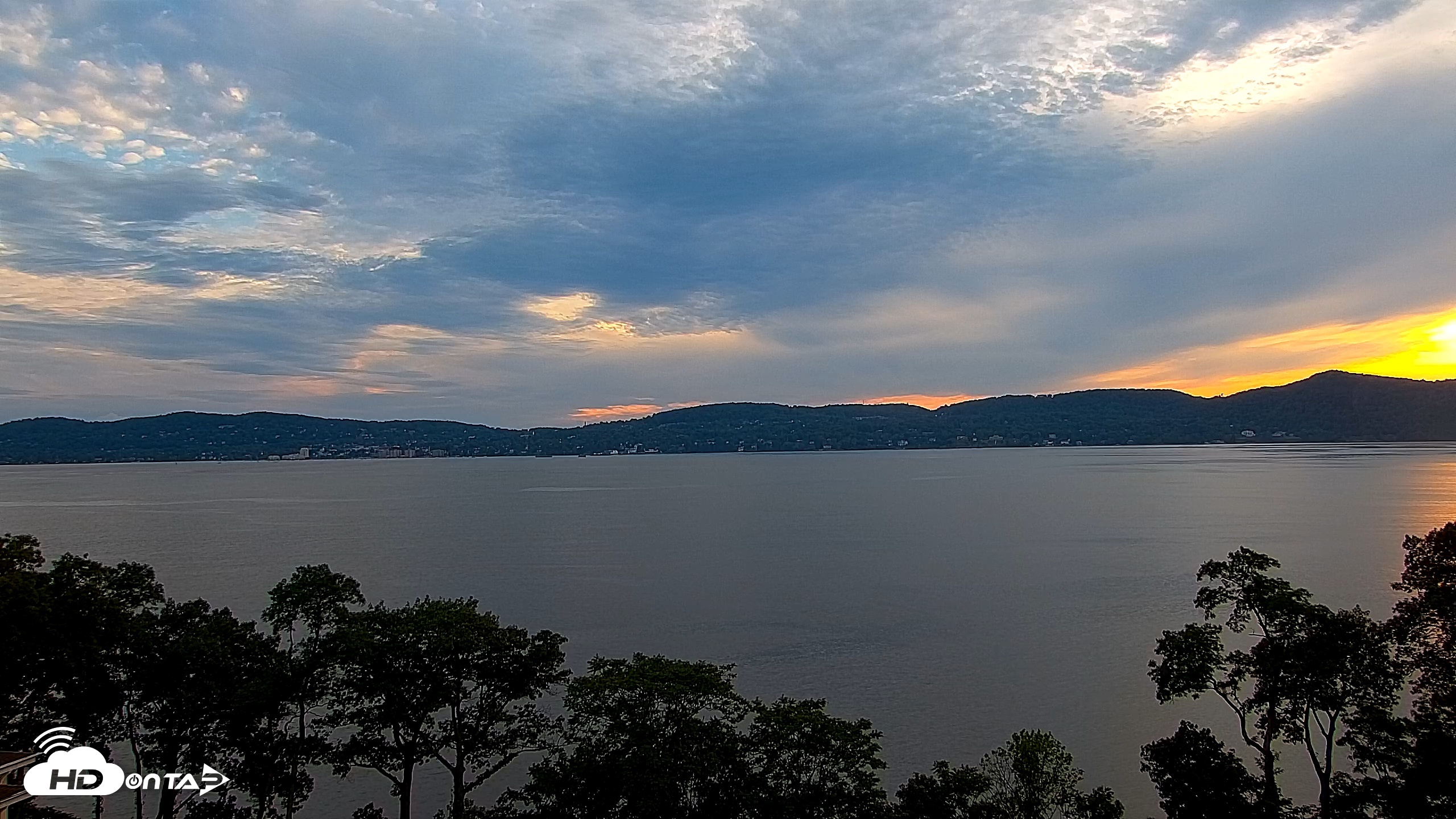 Snapshot of Hudson River Live Webcam taken Jun 26, 2026, 7:52pm EDT