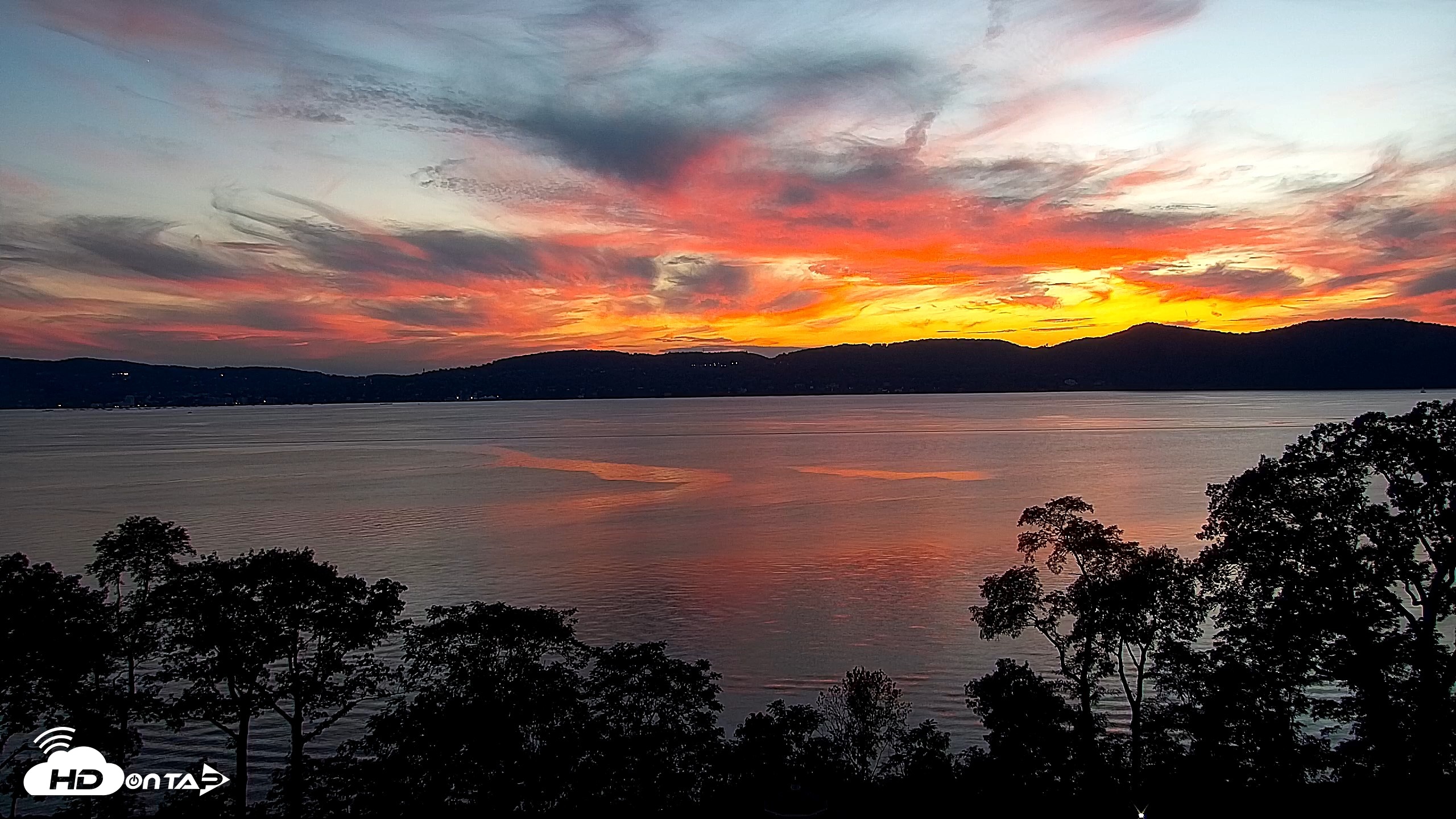 Snapshot of Hudson River Live Webcam taken Aug 26, 2026, 7:49pm EDT