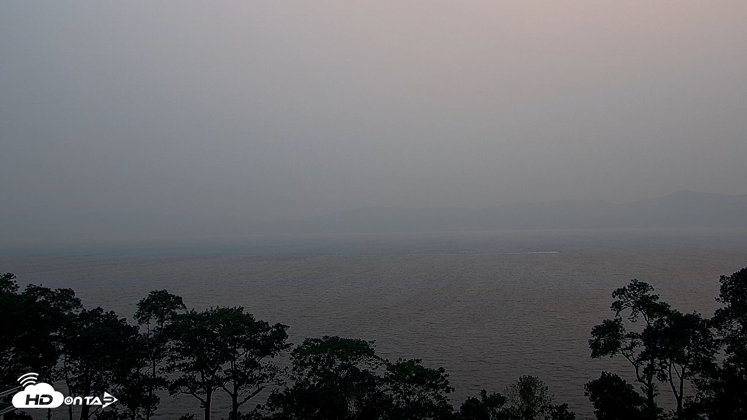 Snapshot of Hudson River Live Webcam taken Jul 16, 2026, 7:40pm EDT