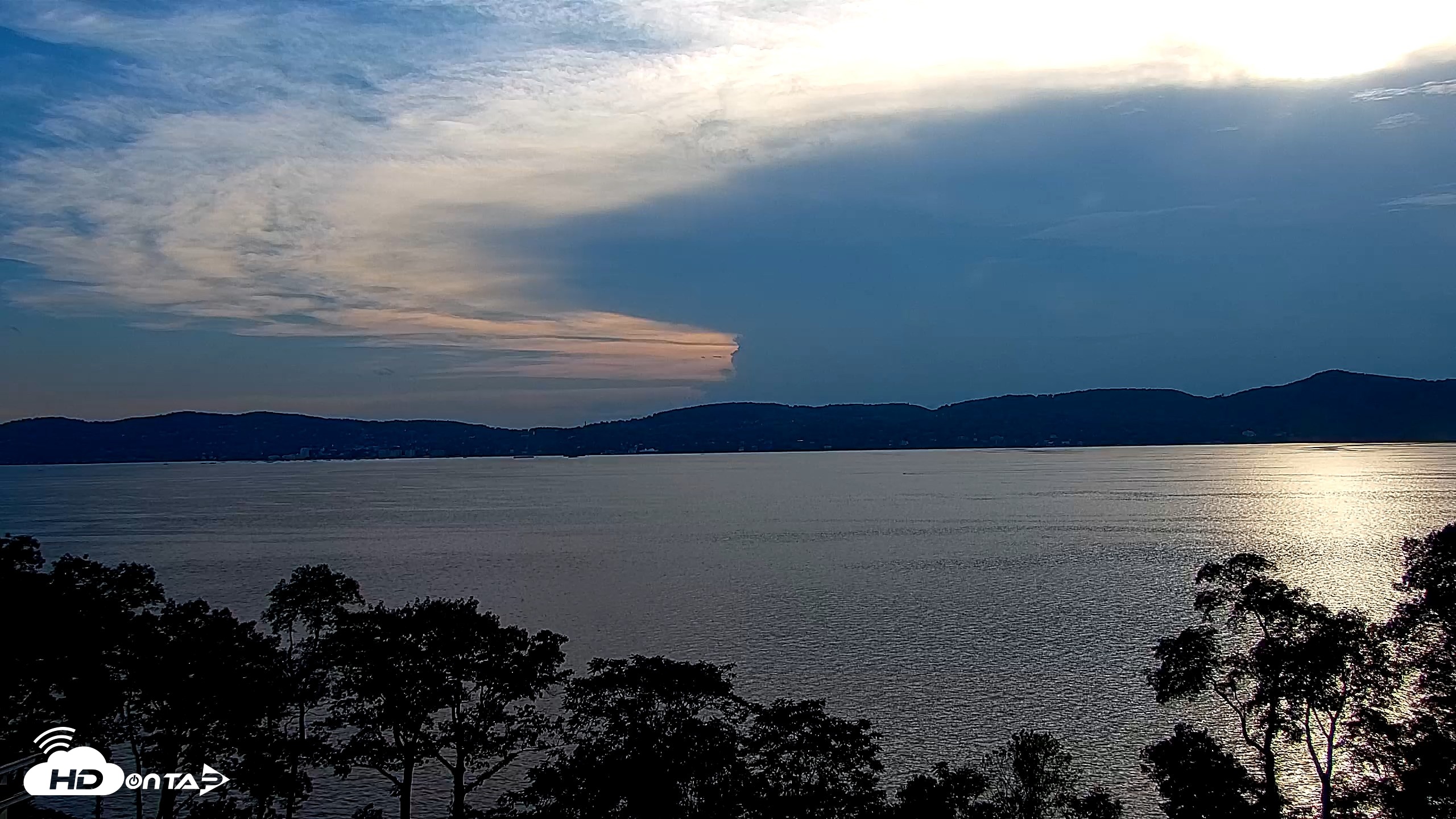 Snapshot of Hudson River Live Webcam taken Jul 4, 2026, 6:57pm EDT