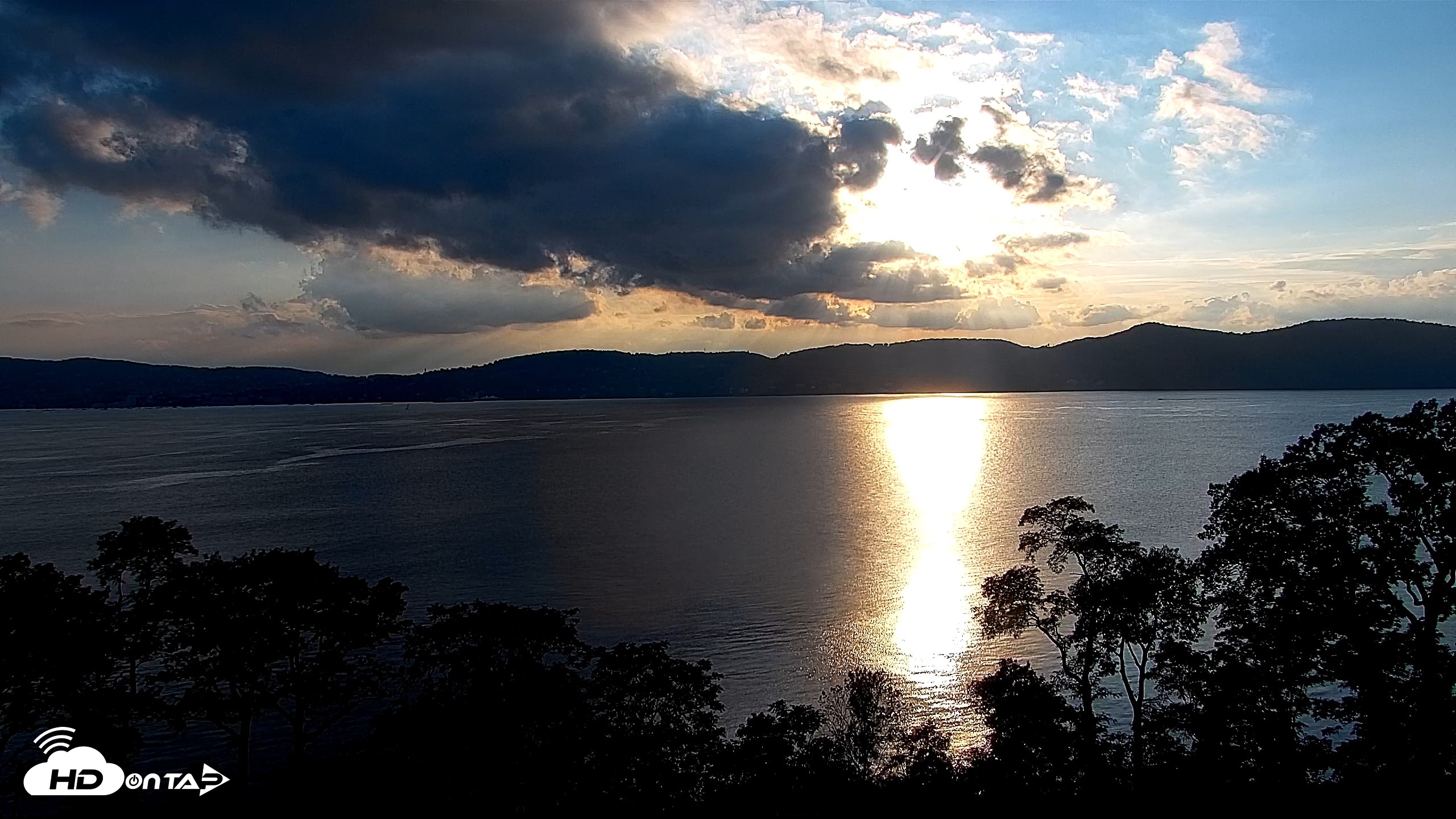 Snapshot of Hudson River Live Webcam taken Aug 22, 2026, 6:49pm EDT