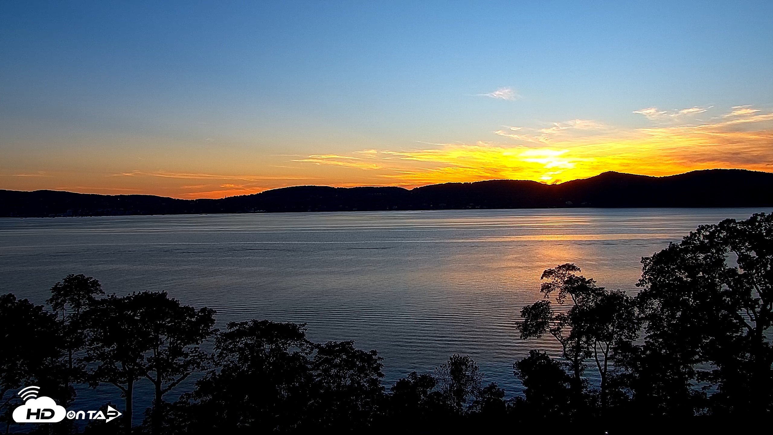 Snapshot of Hudson River Live Webcam taken Aug 29, 2026, 7:28pm EDT