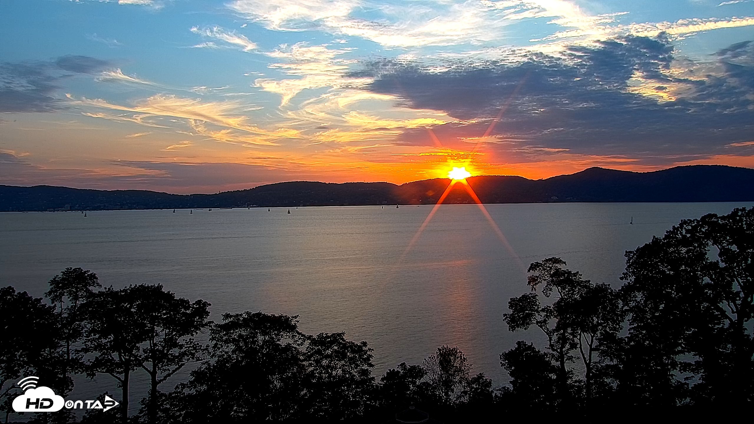 Snapshot of Hudson River Live Webcam taken Sep 9, 2026, 7:02pm EDT