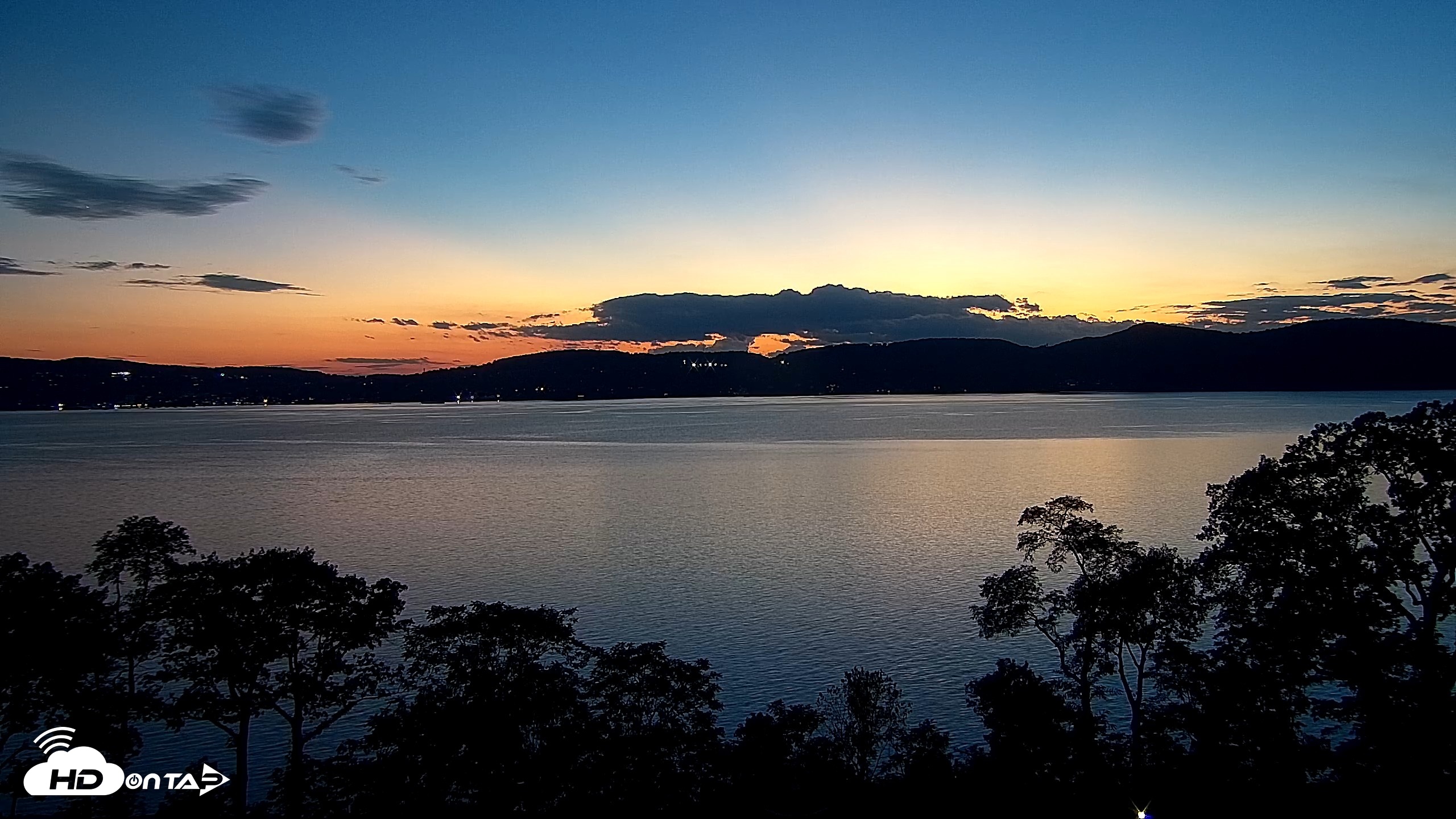 Snapshot of Hudson River Live Webcam taken Sep 10, 2026, 7:40pm EDT