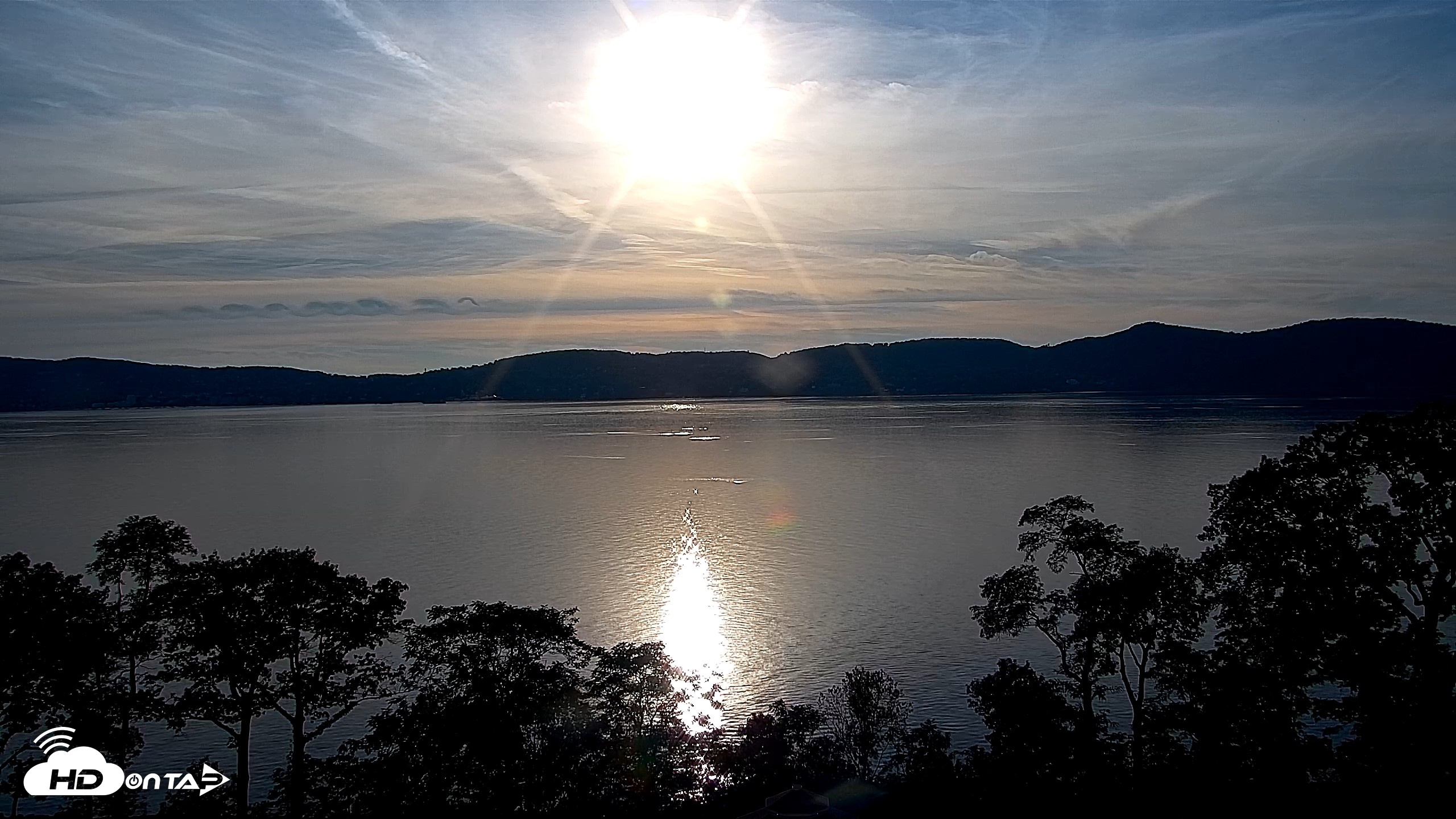 Snapshot of Hudson River Live Webcam taken Sep 8, 2026, 6:05pm EDT