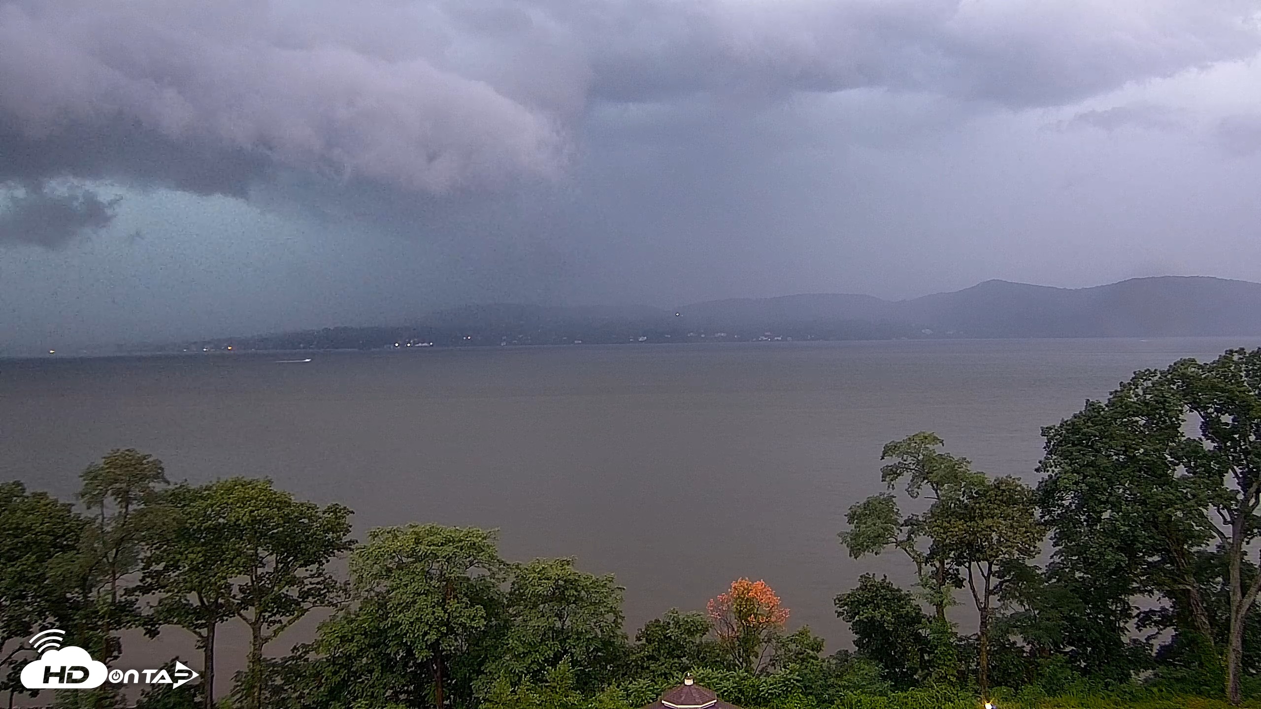 Snapshot of Hudson River Live Webcam taken Aug 7, 2026, 6:28pm EDT