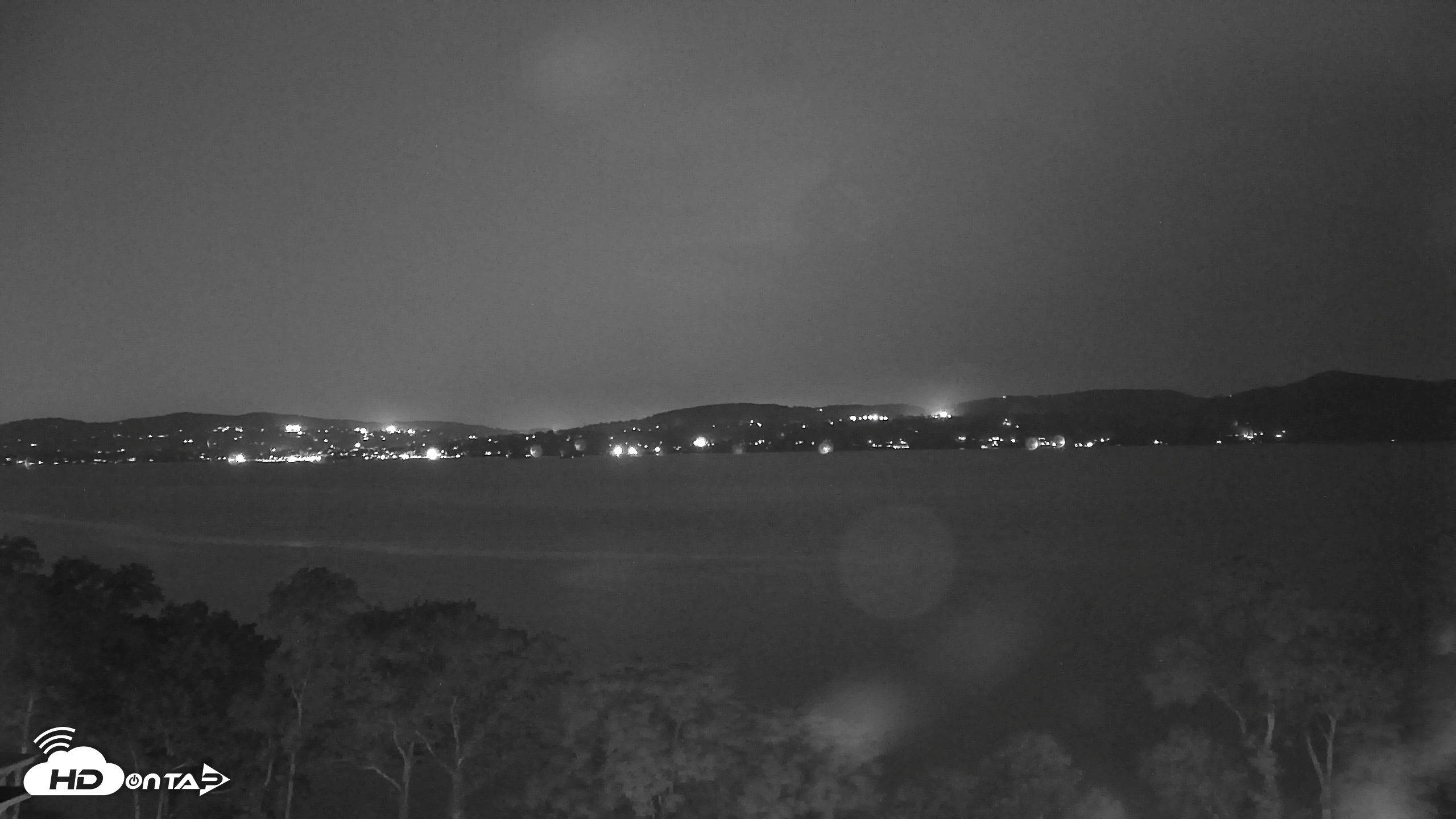 Snapshot of Hudson River Live Webcam taken Jul 4, 2026, 10:31pm EDT