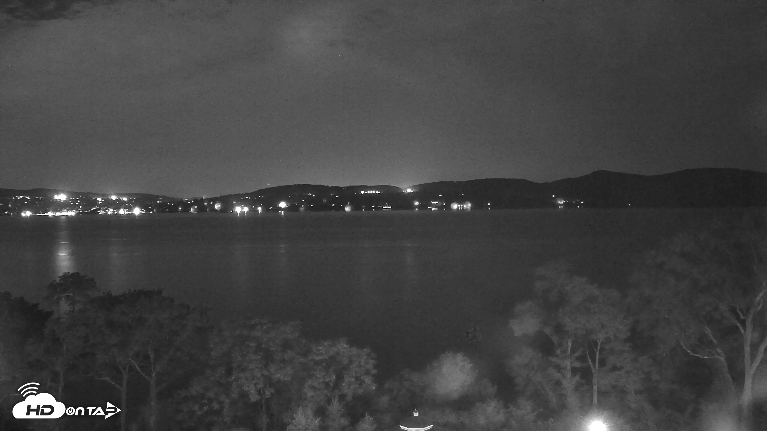 Snapshot of Hudson River Live Webcam taken Oct 1, 2026, 11:30pm EDT
