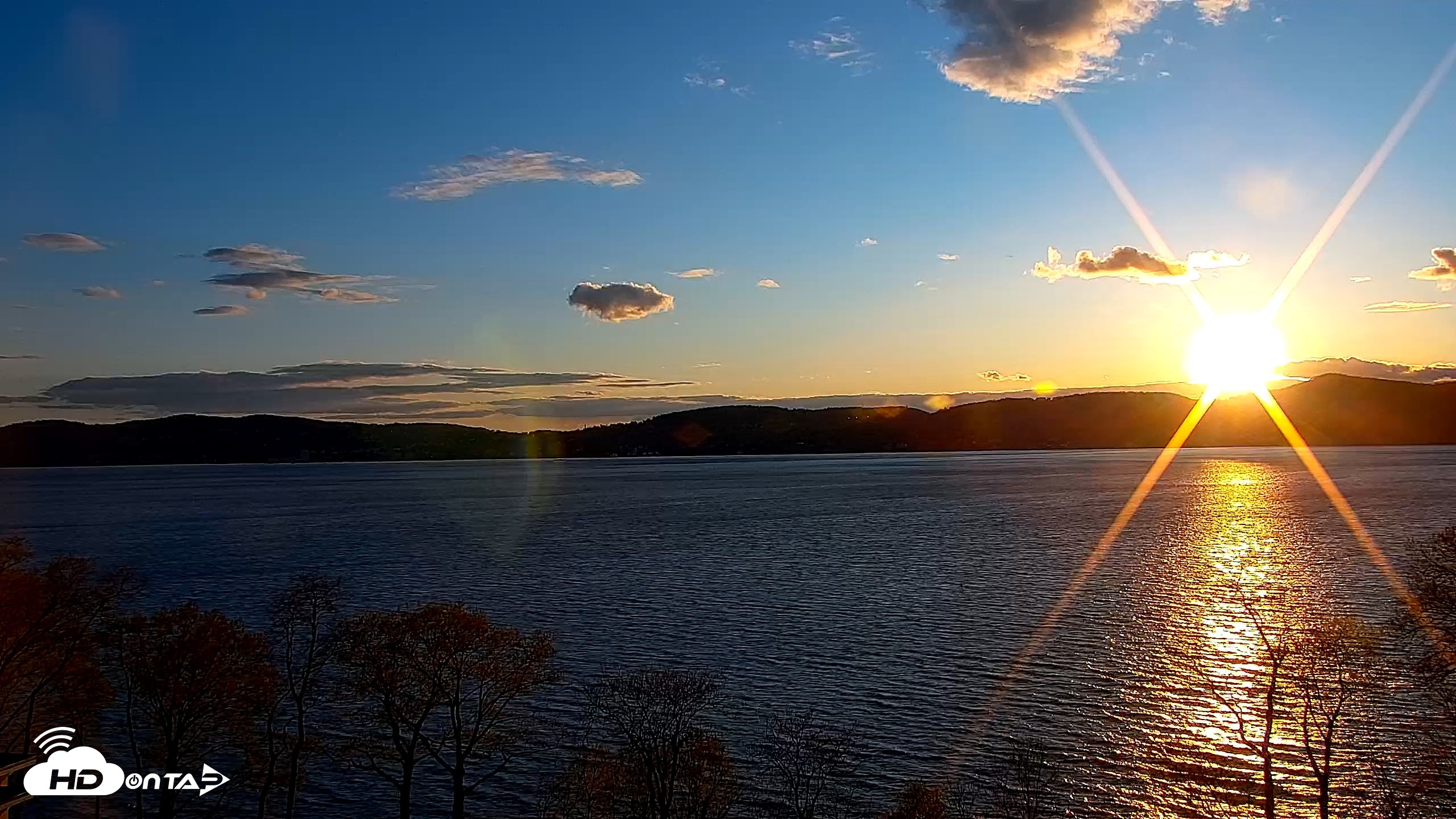 Snapshot of Hudson River Live Webcam taken Apr 20, 2026, 7:20pm EDT