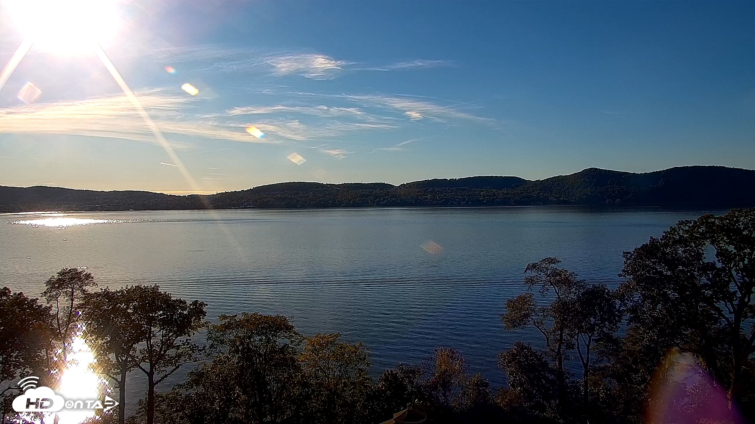 Snapshot of Hudson River Live Webcam taken Oct 15, 2026, 4:39pm EDT