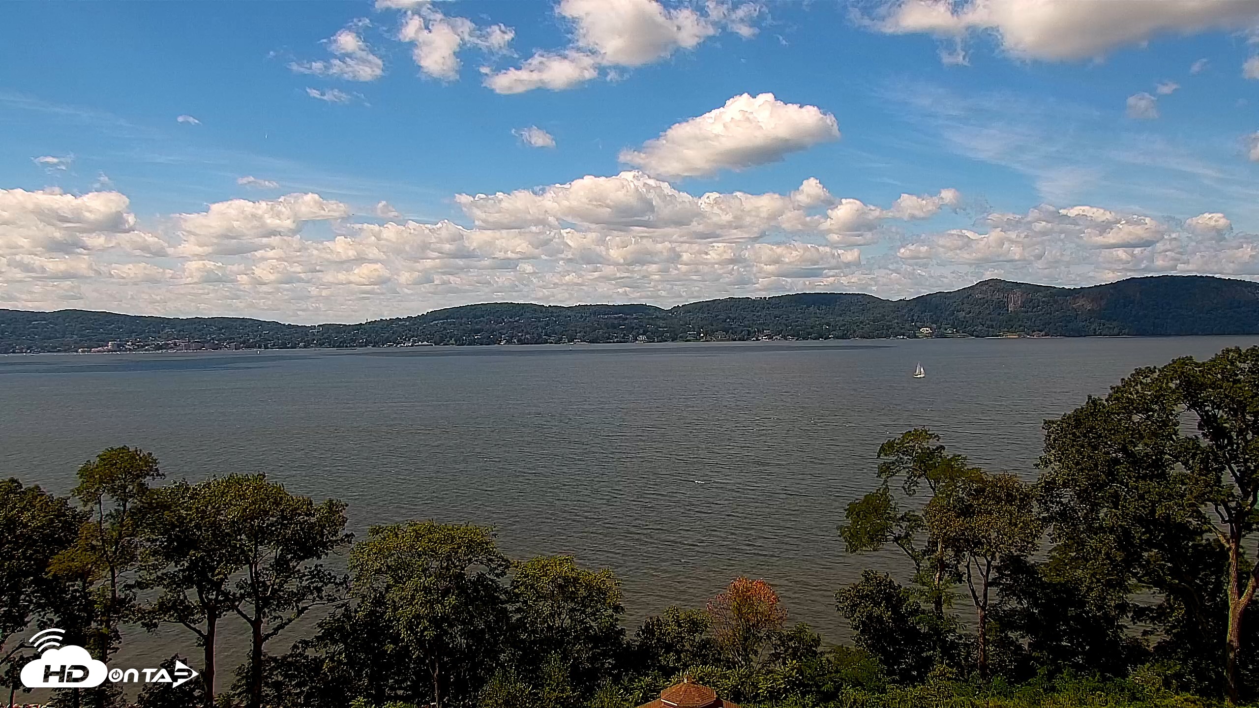 Snapshot of Hudson River Live Webcam taken Sep 4, 2026, 12:41pm EDT