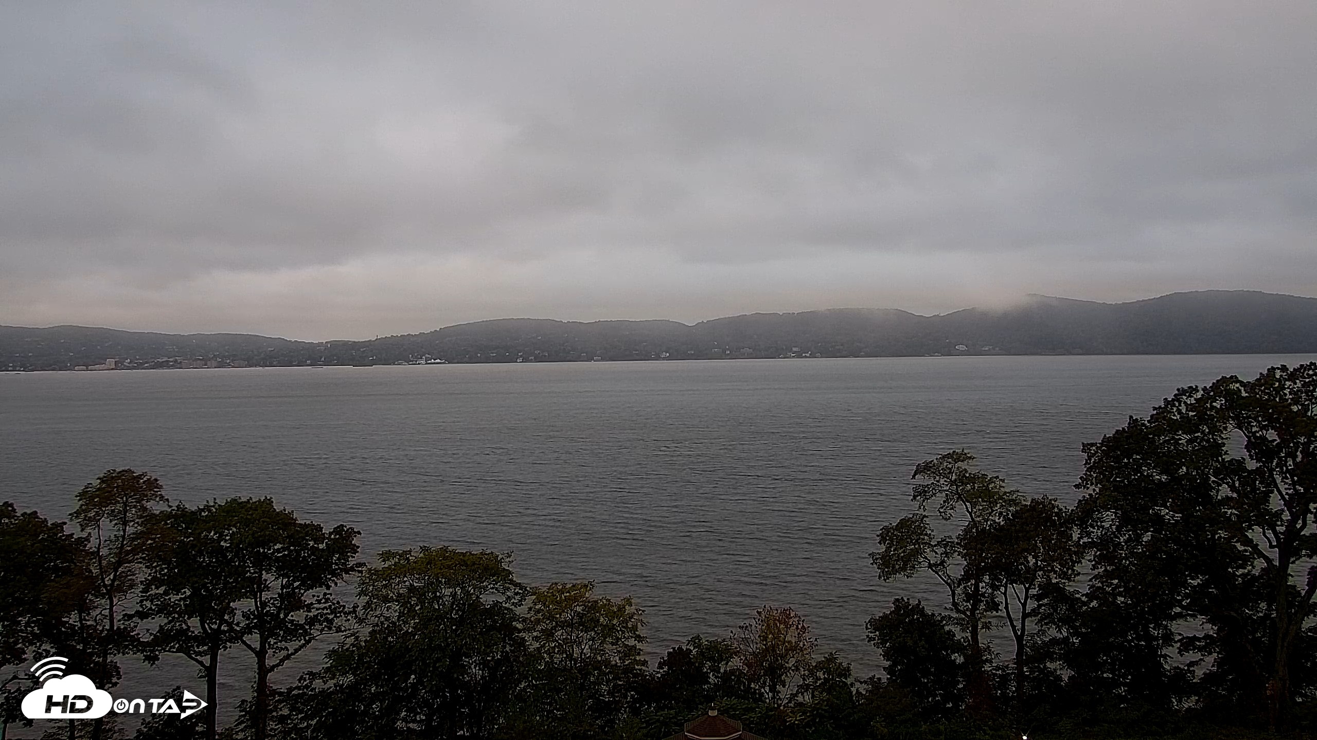 Snapshot of Hudson River Live Webcam taken Oct 12, 2026, 7:35am EDT