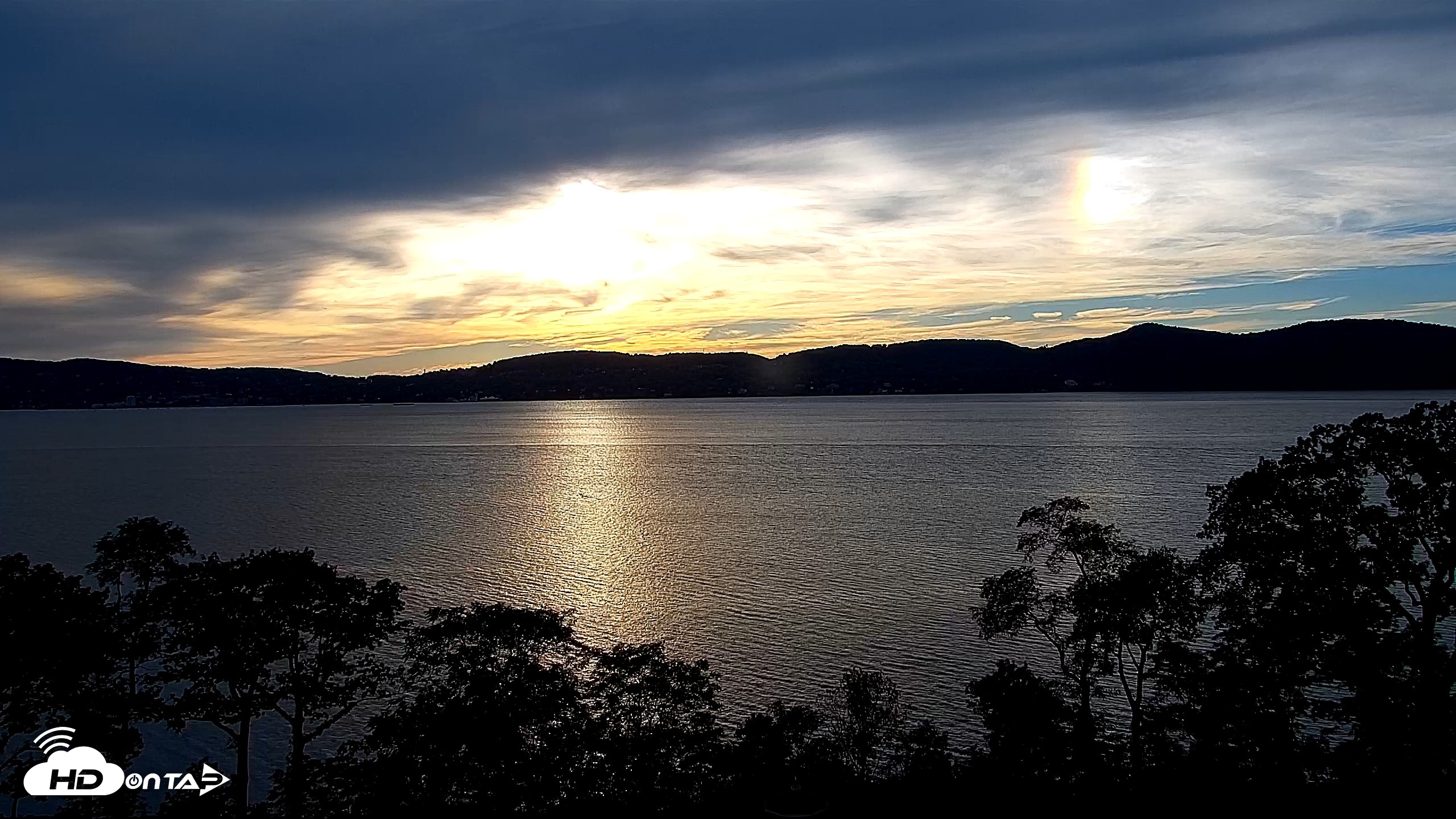 Snapshot of Hudson River Live Webcam taken Sep 24, 2026, 6:01pm EDT