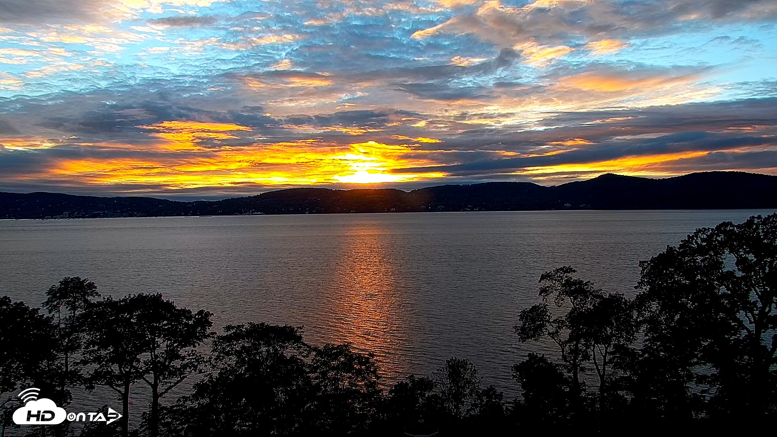 Snapshot of Hudson River Live Webcam taken Sep 28, 2026, 6:35pm EDT