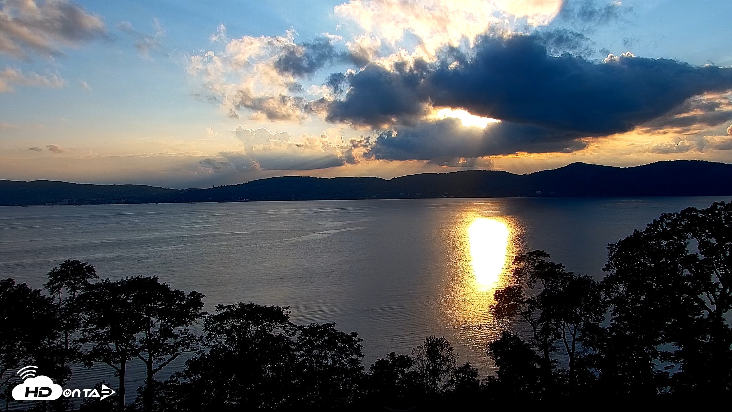 Snapshot of Hudson River Live Webcam taken Aug 22, 2026, 7:01pm EDT