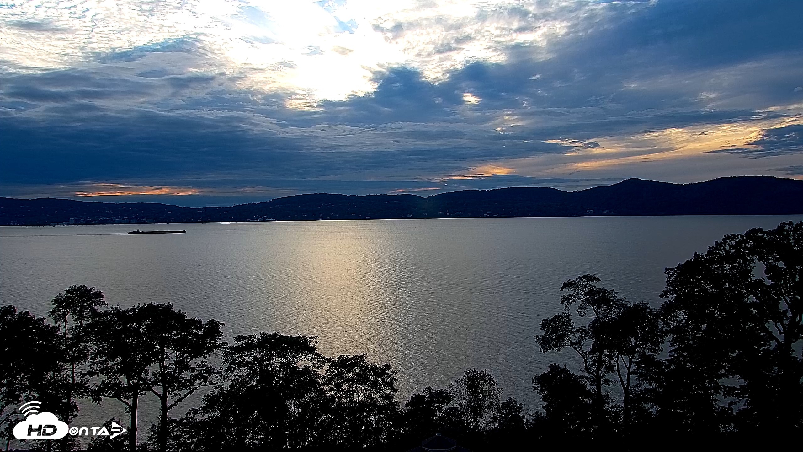 Snapshot of Hudson River Live Webcam taken Sep 22, 2026, 6:23pm EDT