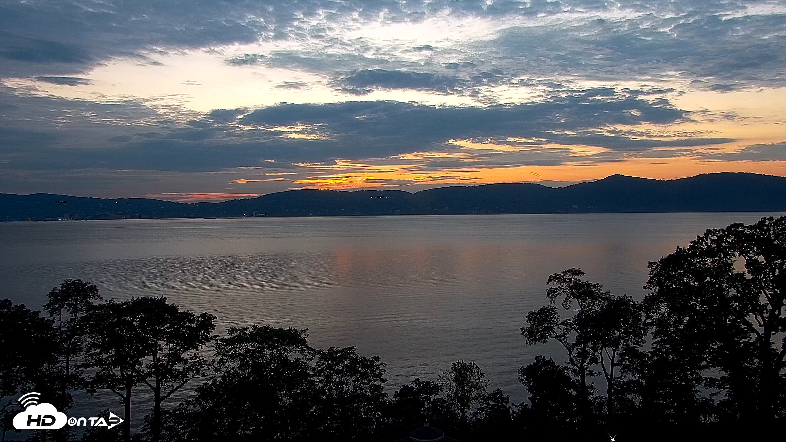 Snapshot of Hudson River Live Webcam taken Oct 1, 2026, 6:47pm EDT