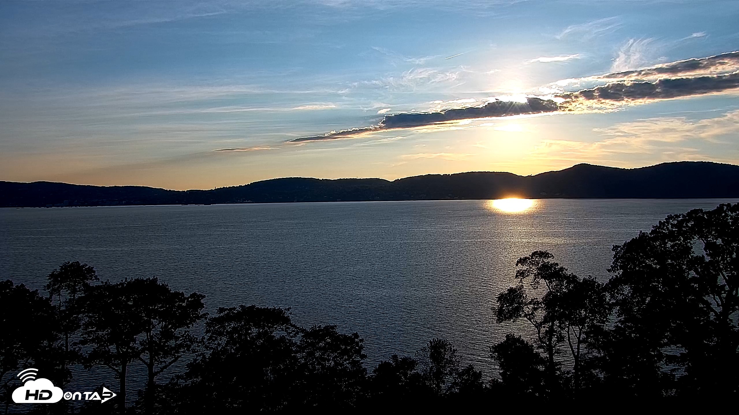Snapshot of Hudson River Live Webcam taken Aug 18, 2026, 7:07pm EDT
