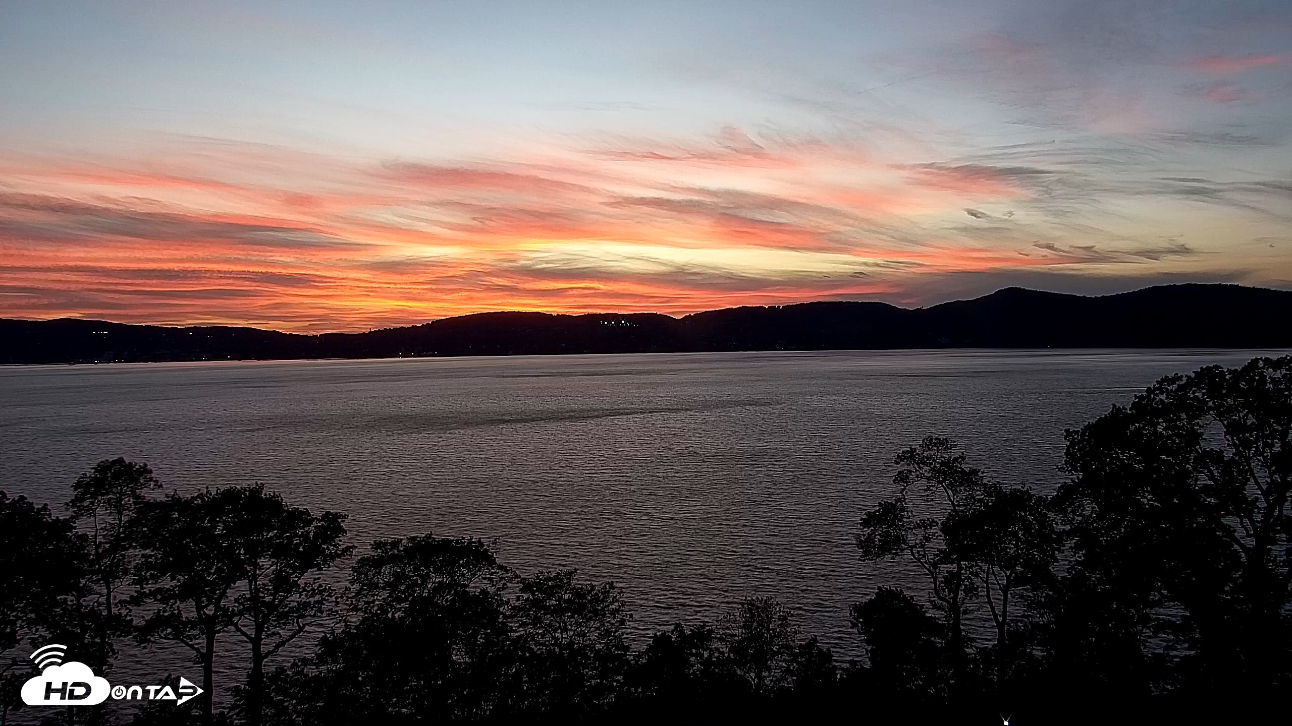 Snapshot of Hudson River Live Webcam taken Oct 12, 2026, 6:34pm EDT