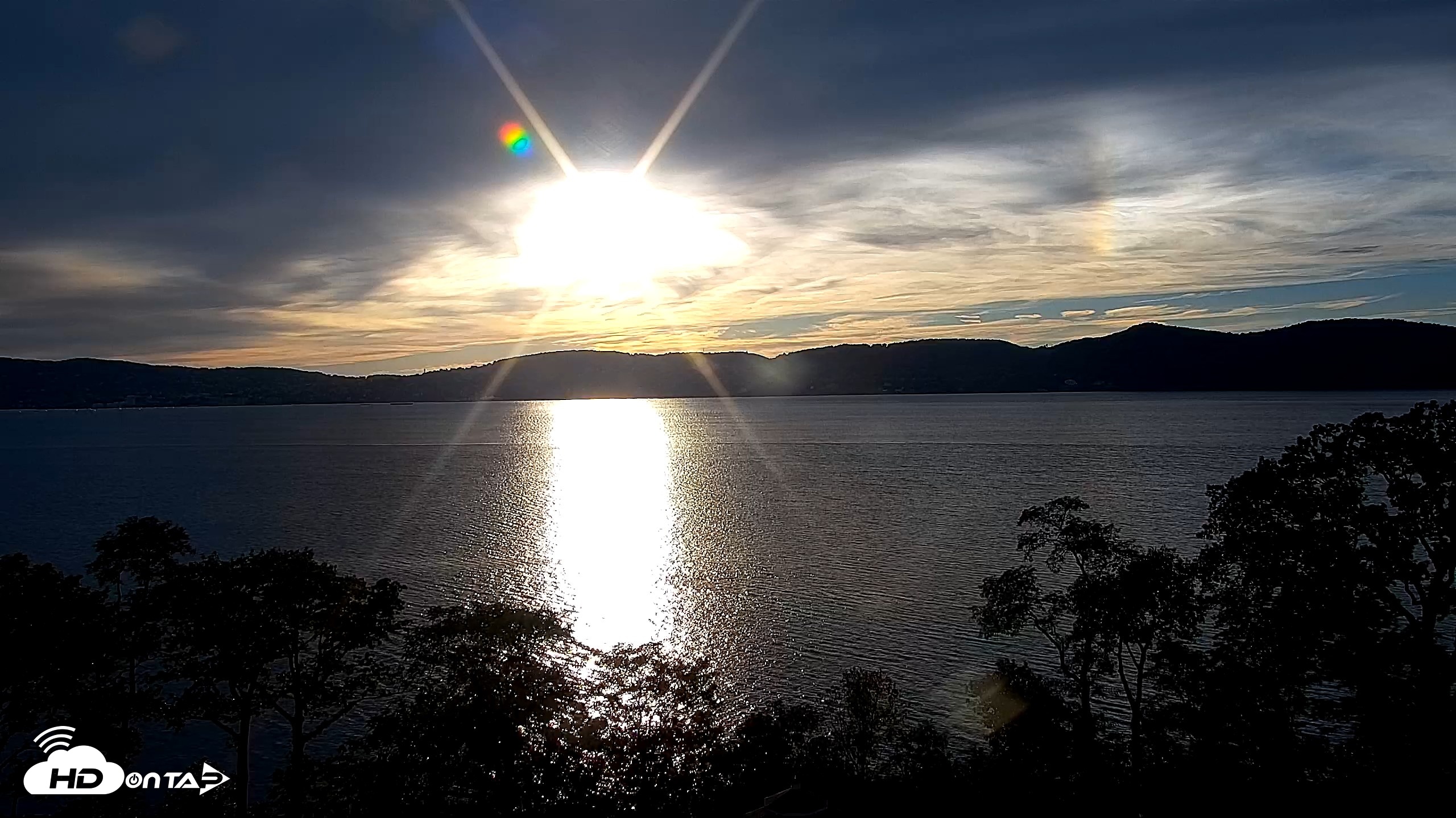 Snapshot of Hudson River Live Webcam taken Sep 24, 2026, 6:07pm EDT
