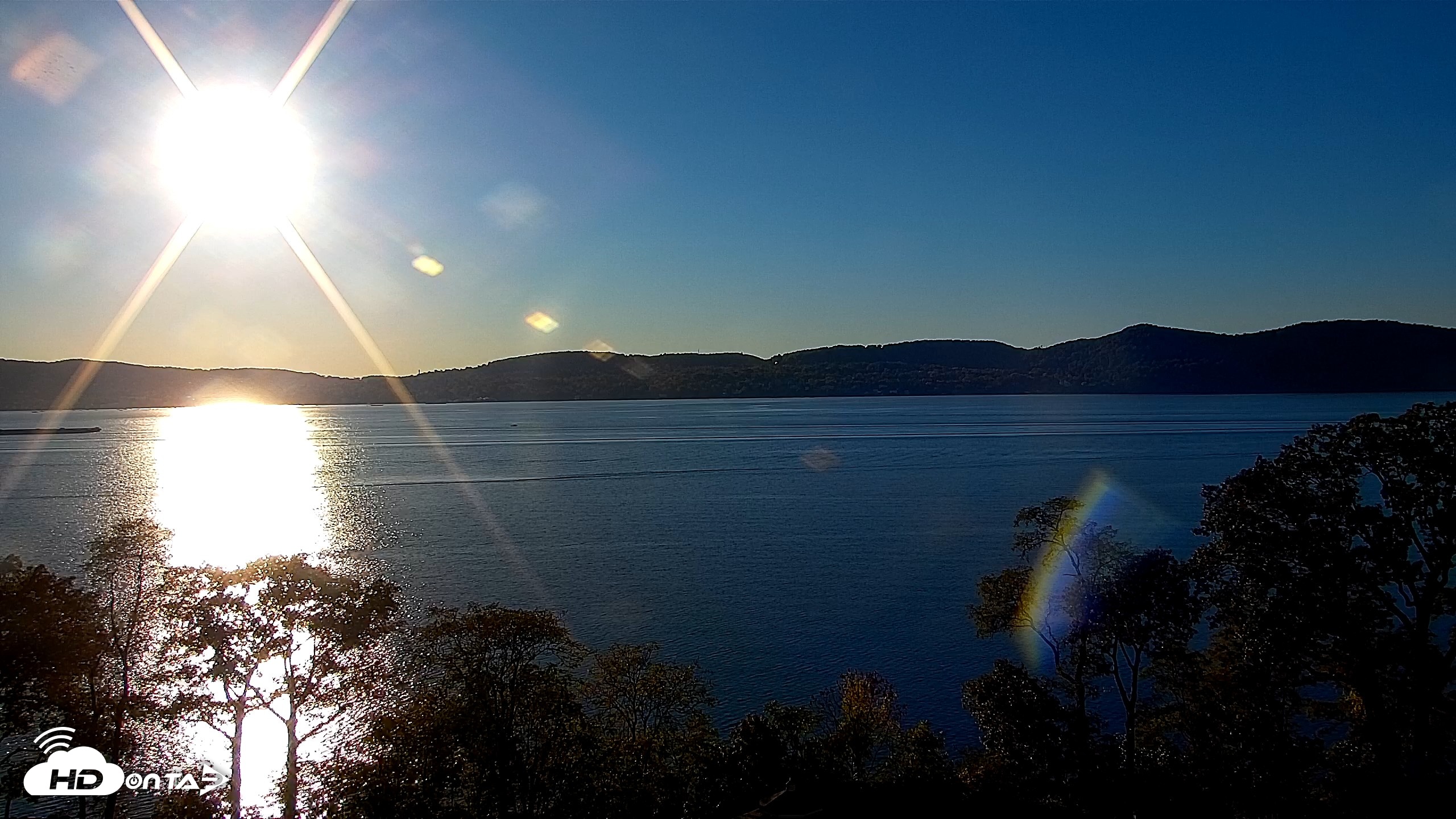 Snapshot of Hudson River Live Webcam taken Oct 19, 2026, 5:10pm EDT