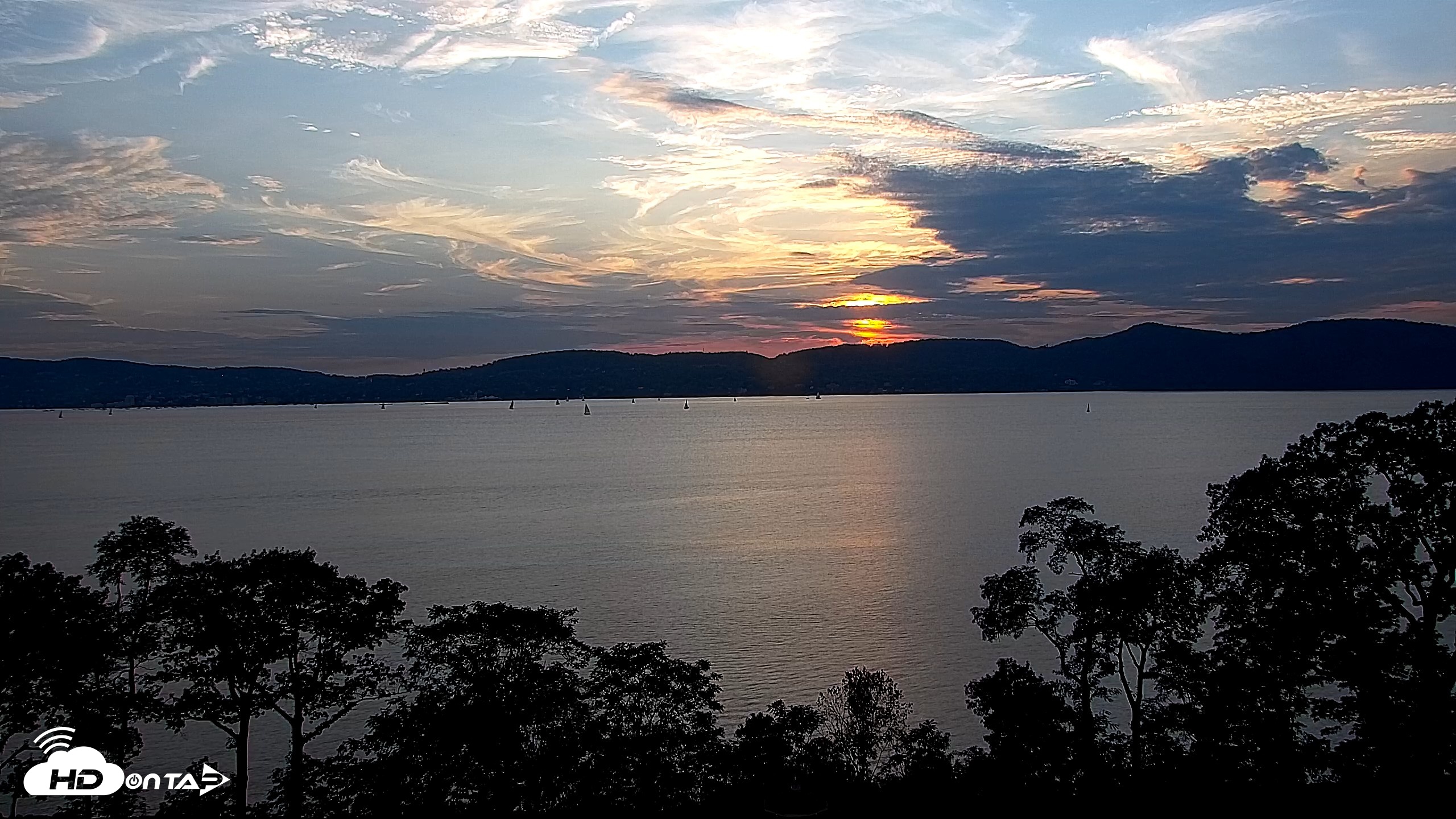 Snapshot of Hudson River Live Webcam taken Sep 9, 2026, 6:57pm EDT