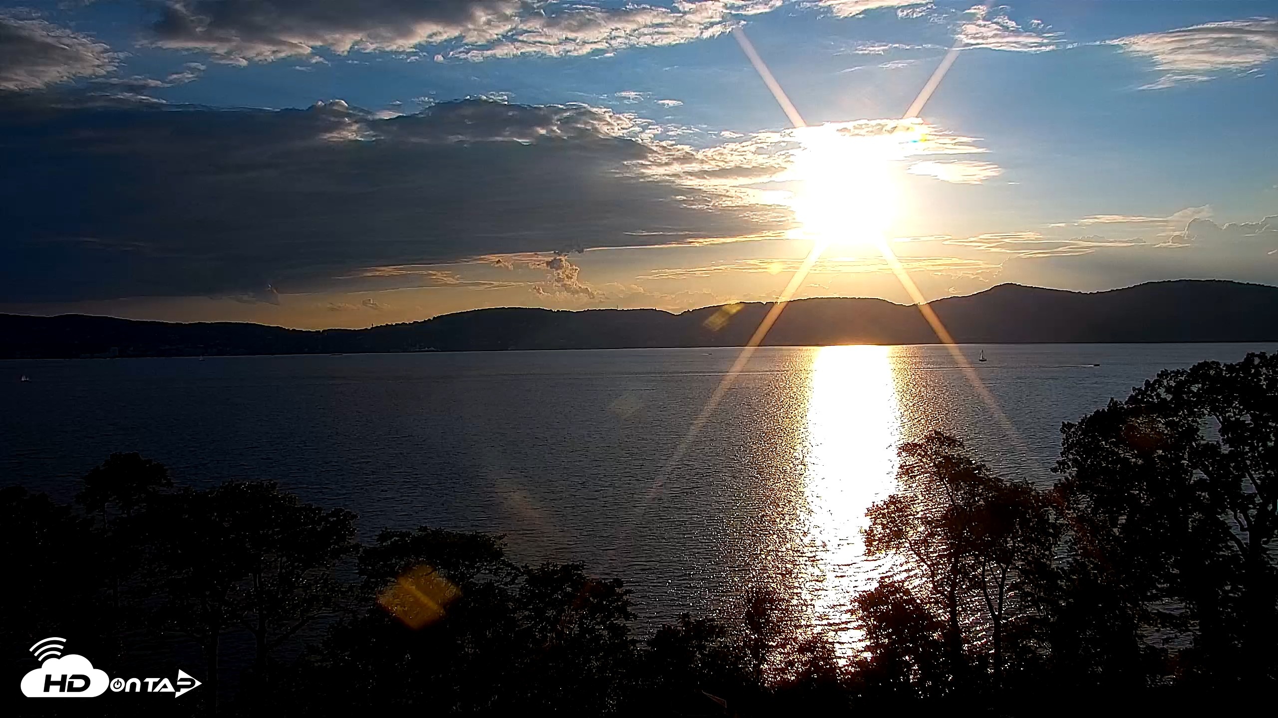 Snapshot of Hudson River Live Webcam taken Aug 23, 2026, 7:02pm EDT