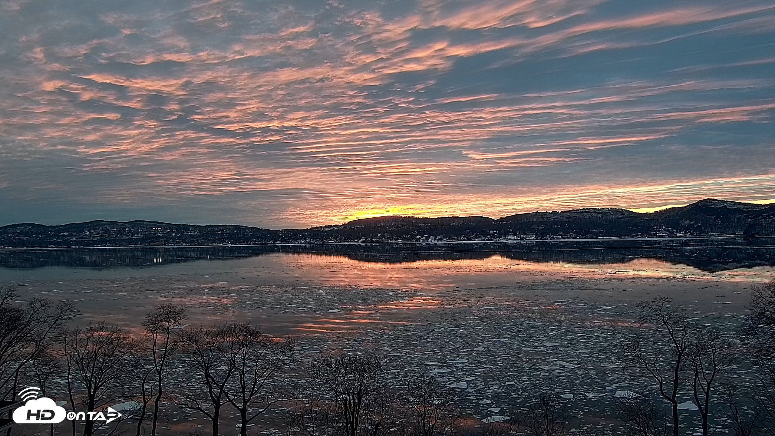 Snapshot of Hudson River Live Webcam taken Feb 26, 2026, 5:47pm EST