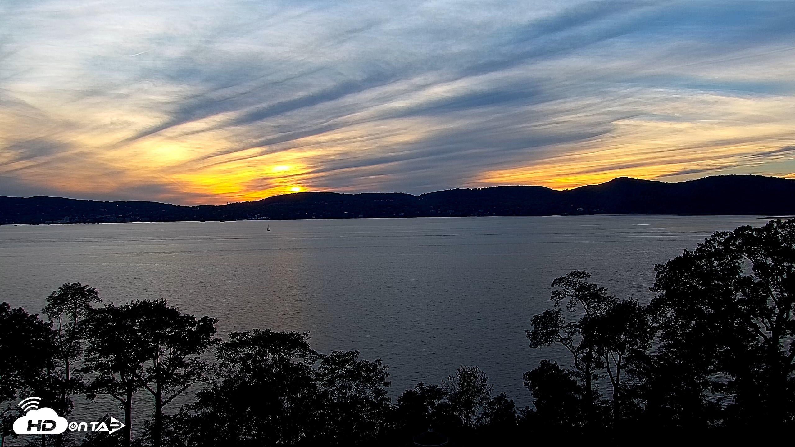 Snapshot of Hudson River Live Webcam taken Oct 9, 2026, 6:12pm EDT