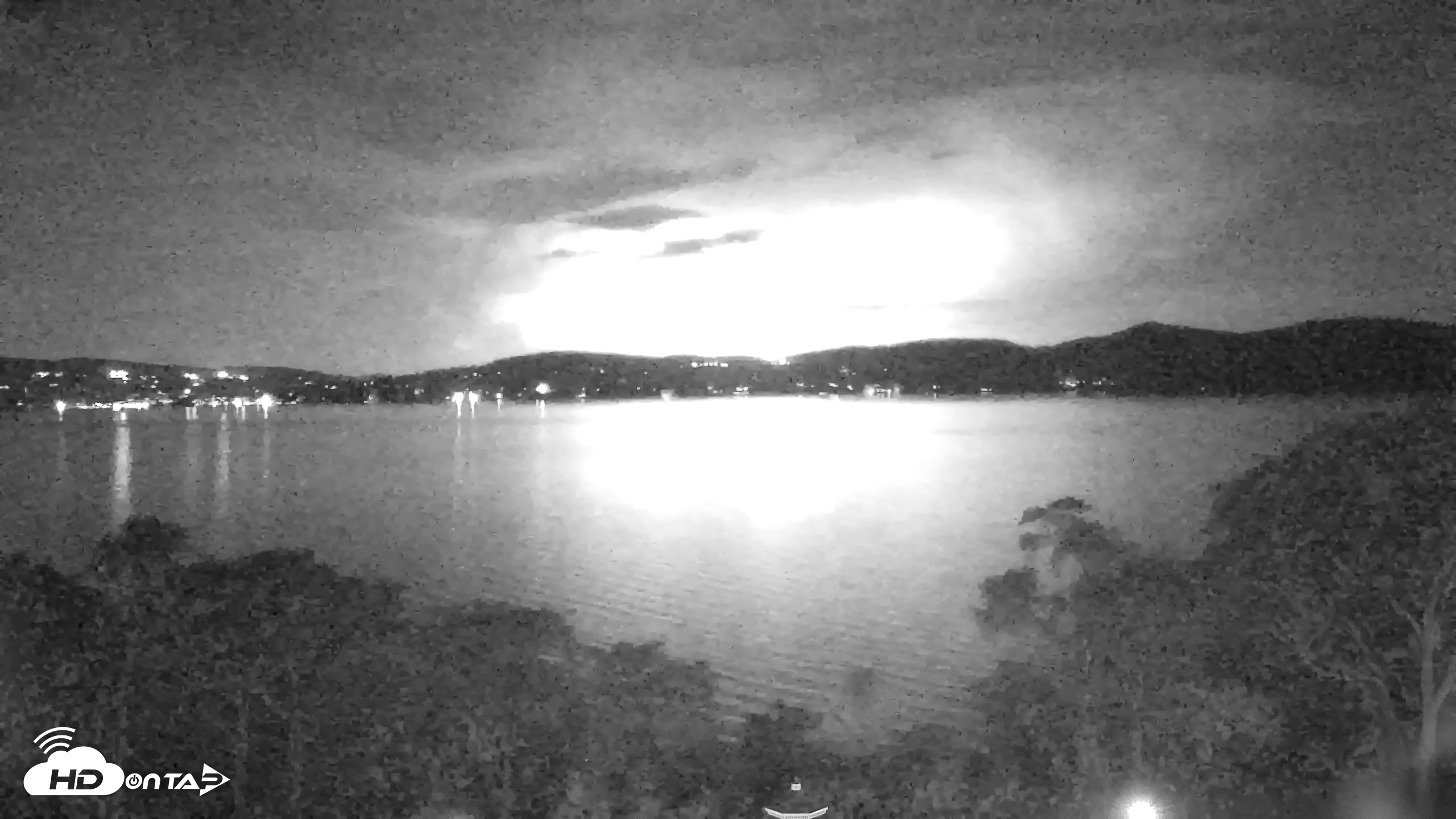 Snapshot of Hudson River Live Webcam taken Aug 6, 2026, 9:49pm EDT