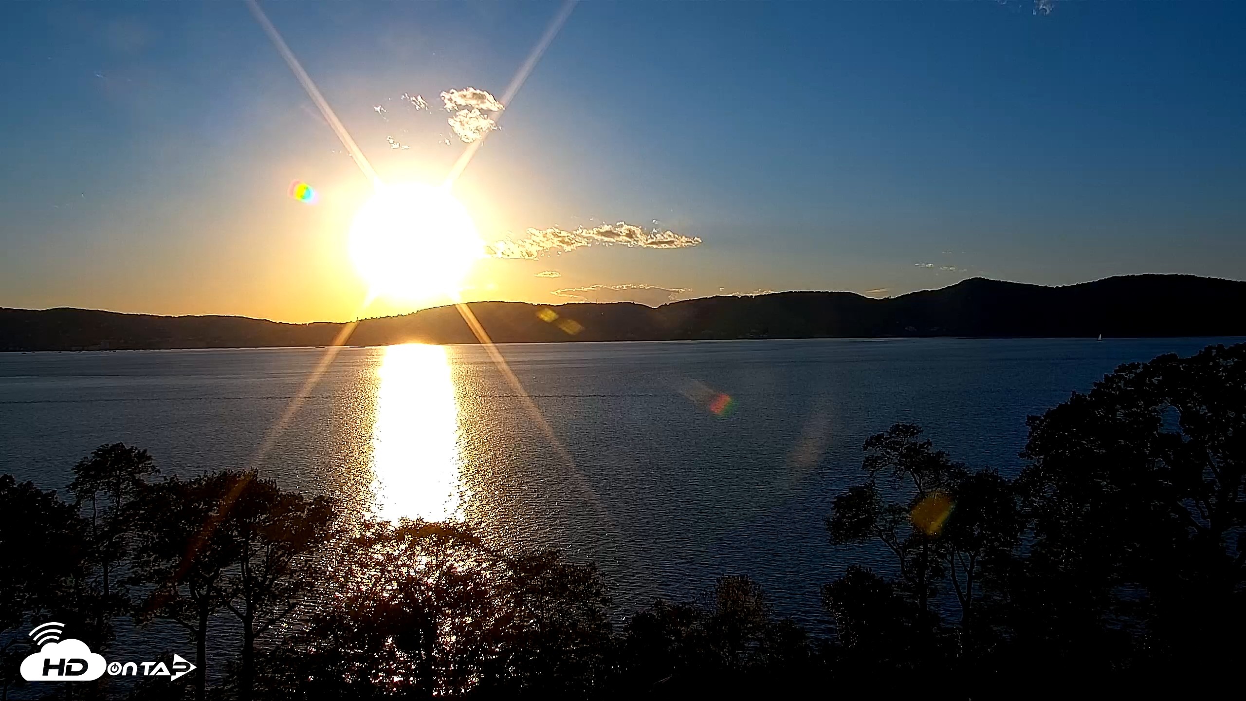 Snapshot of Hudson River Live Webcam taken Oct 8, 2026, 5:55pm EDT
