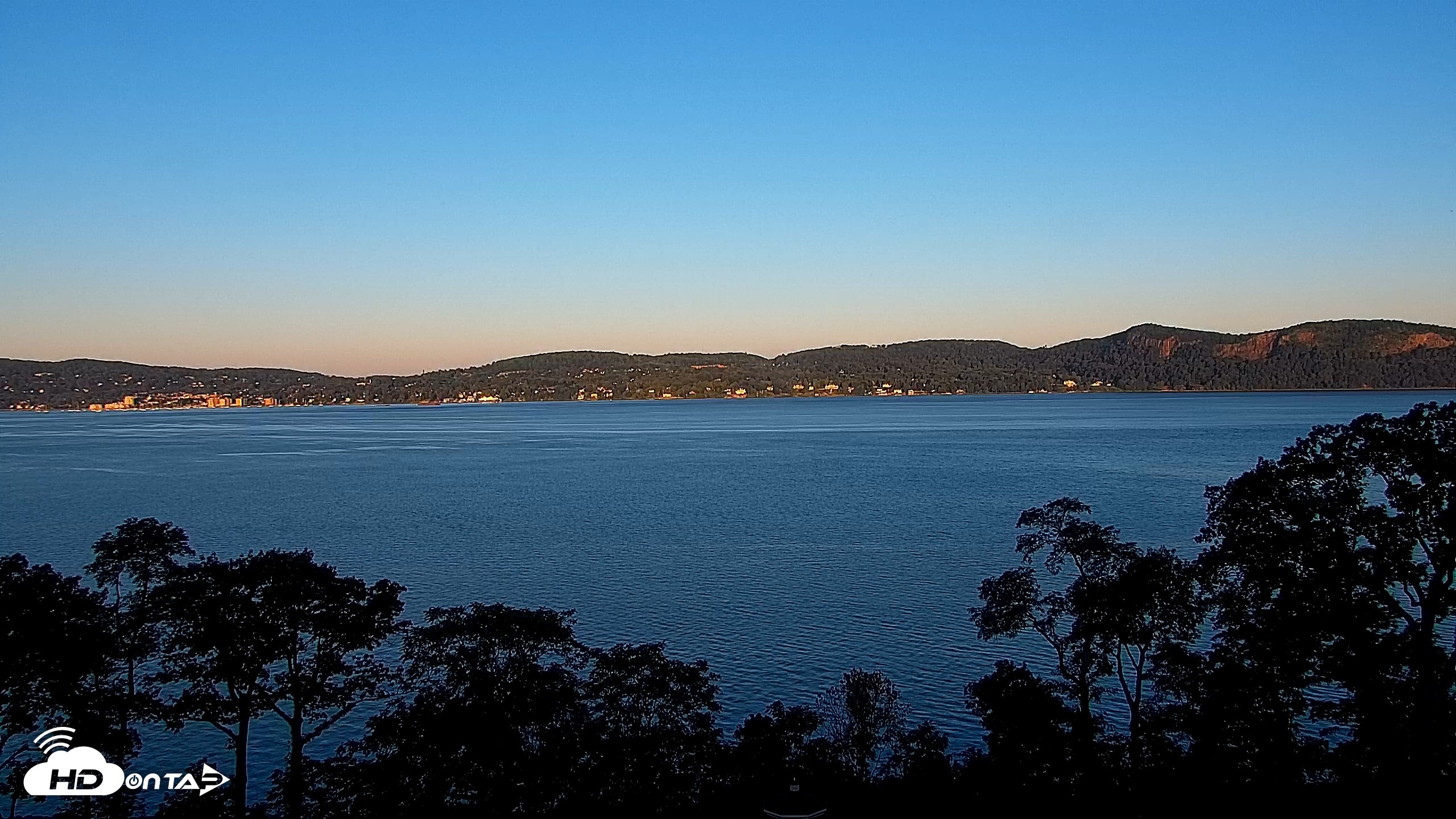 Snapshot of Hudson River Live Webcam taken Sep 7, 2026, 6:56am EDT