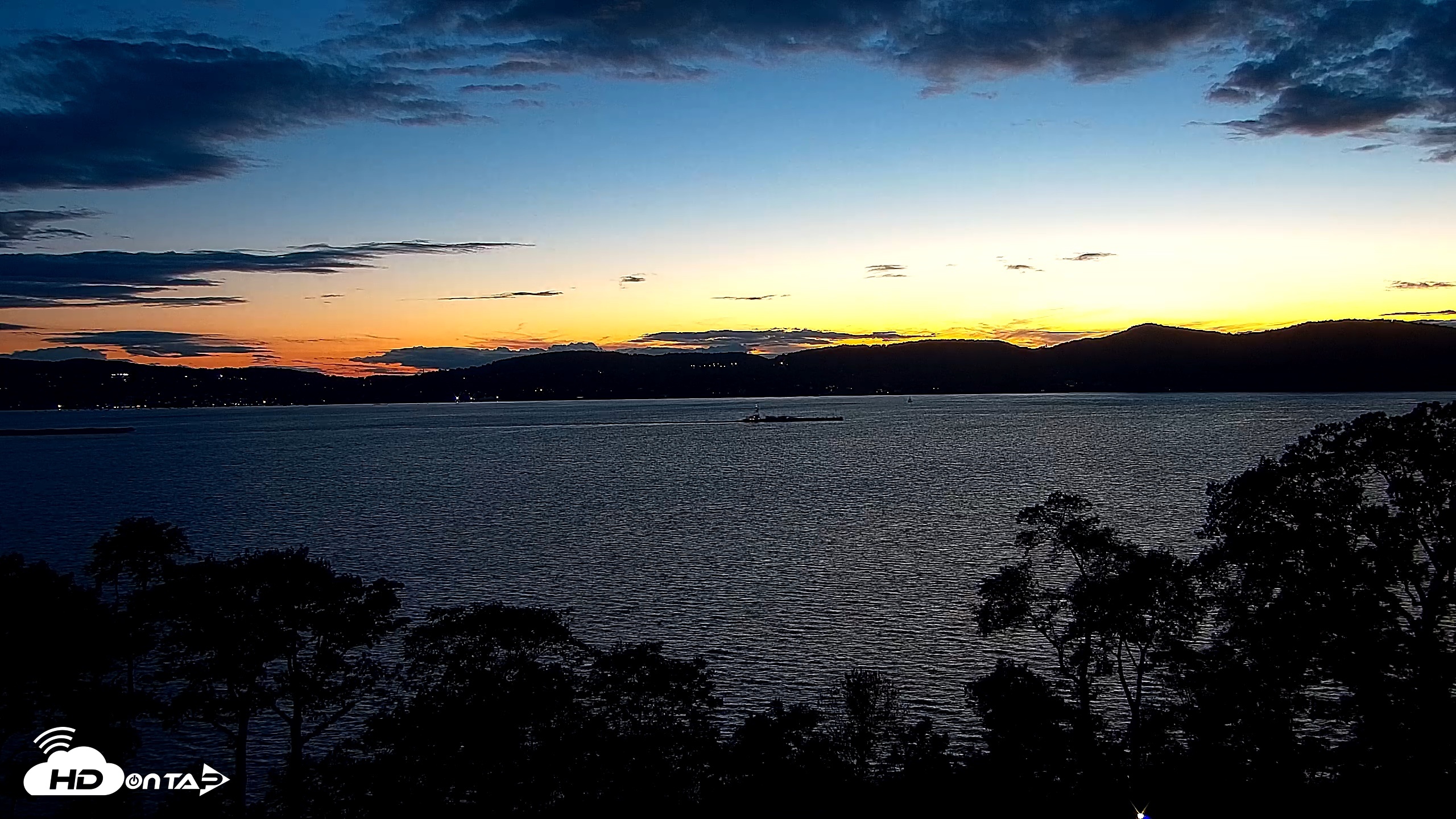 Snapshot of Hudson River Live Webcam taken Aug 25, 2026, 8:03pm EDT