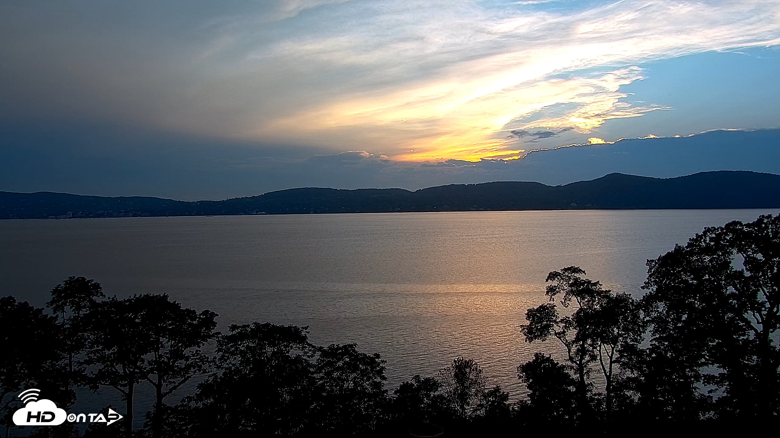 Snapshot of Hudson River Live Webcam taken Aug 27, 2026, 7:19pm EDT