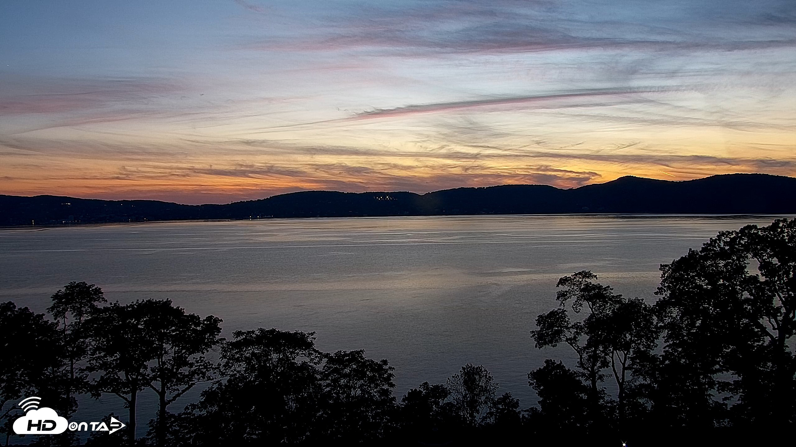Snapshot of Hudson River Live Webcam taken Sep 8, 2026, 7:26pm EDT