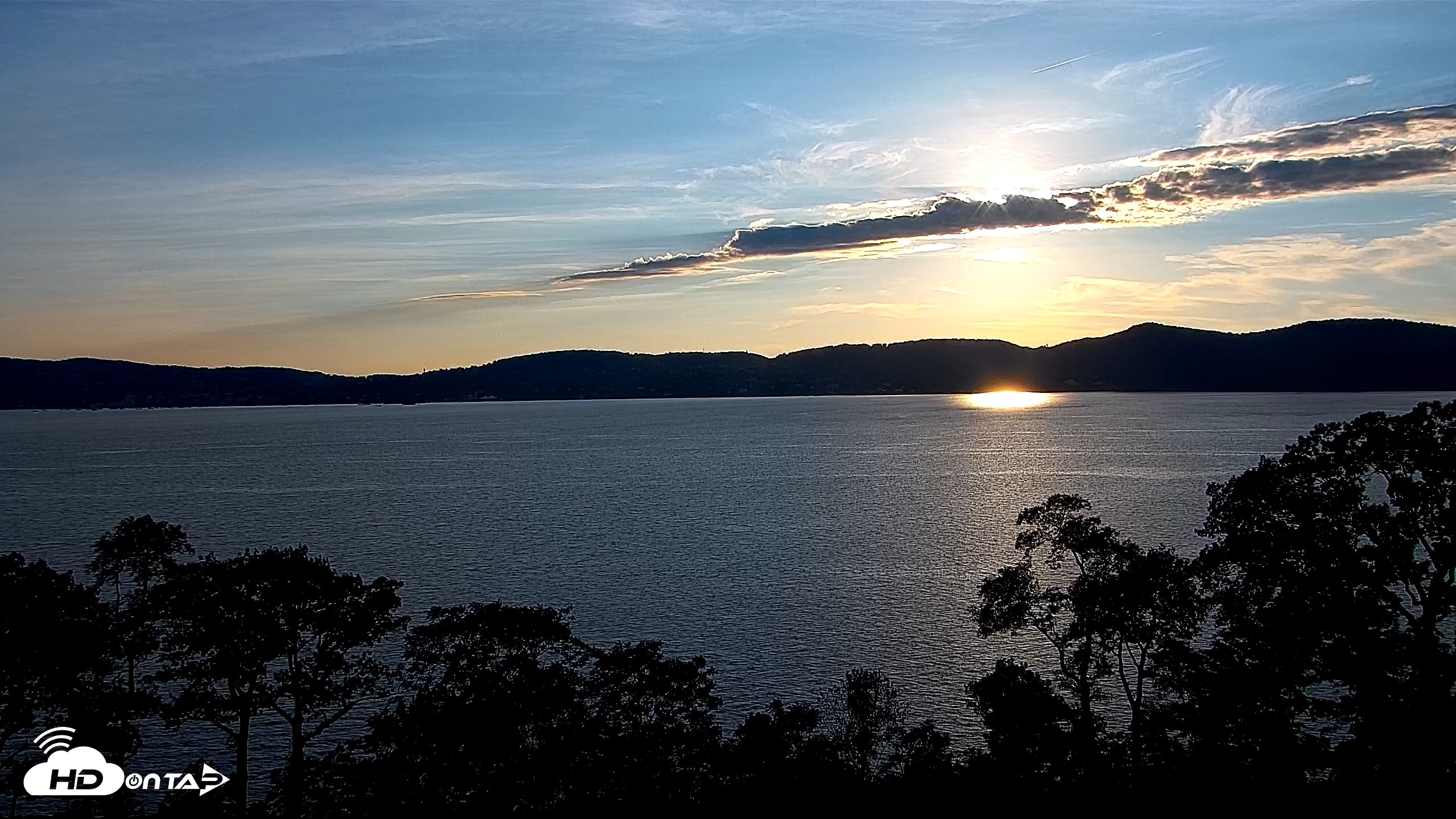 Snapshot of Hudson River Live Webcam taken Aug 18, 2026, 7:06pm EDT