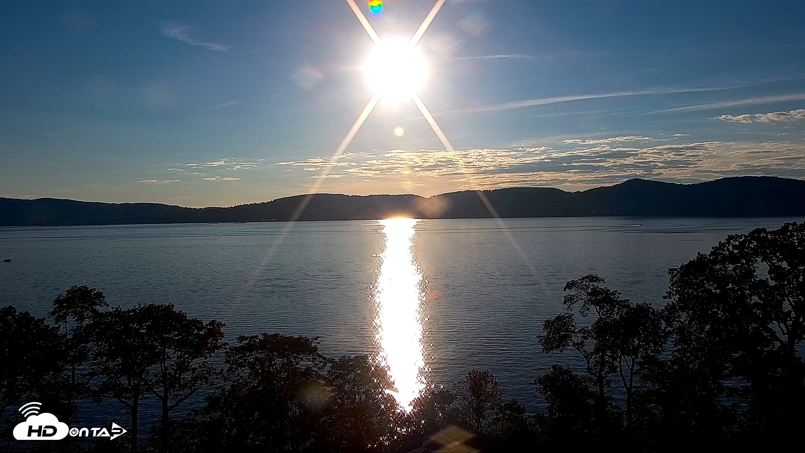 Snapshot of Hudson River Live Webcam taken Sep 7, 2026, 6:12pm EDT