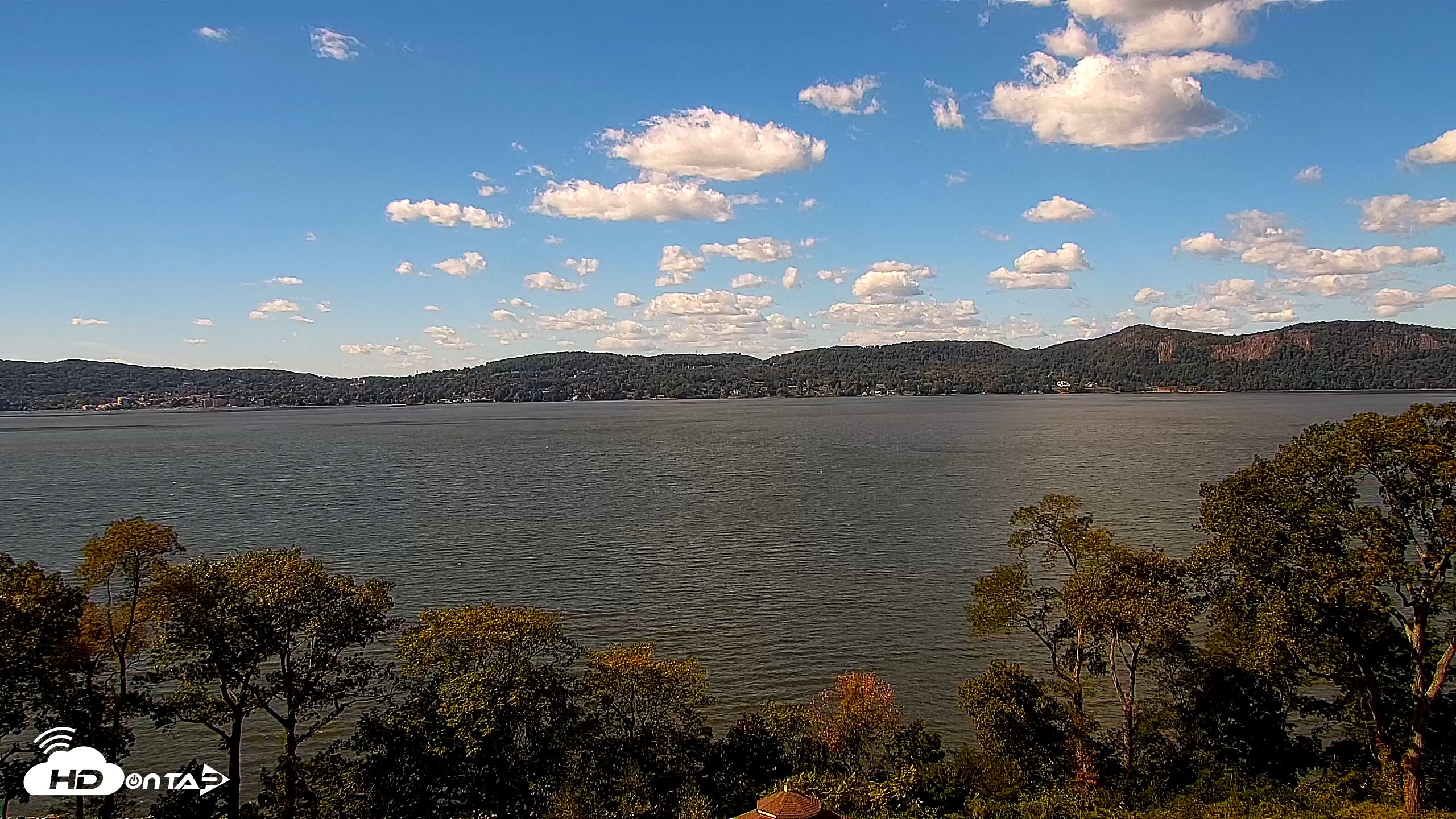 Snapshot of Hudson River Live Webcam taken Oct 9, 2026, 12:29pm EDT