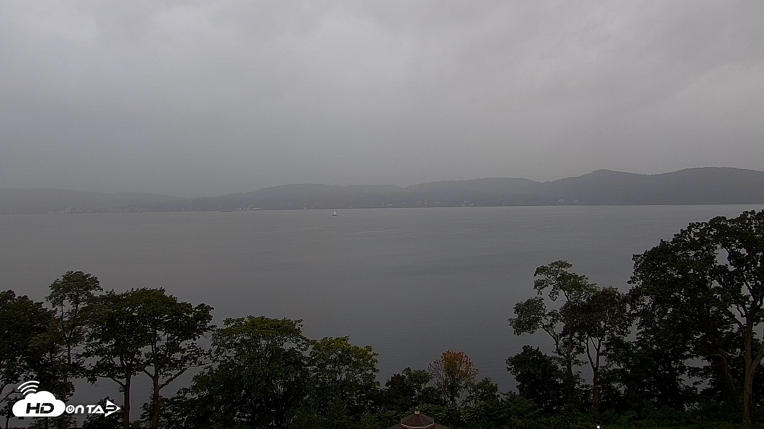 Snapshot of Hudson River Live Webcam taken Sep 20, 2026, 7:25am EDT