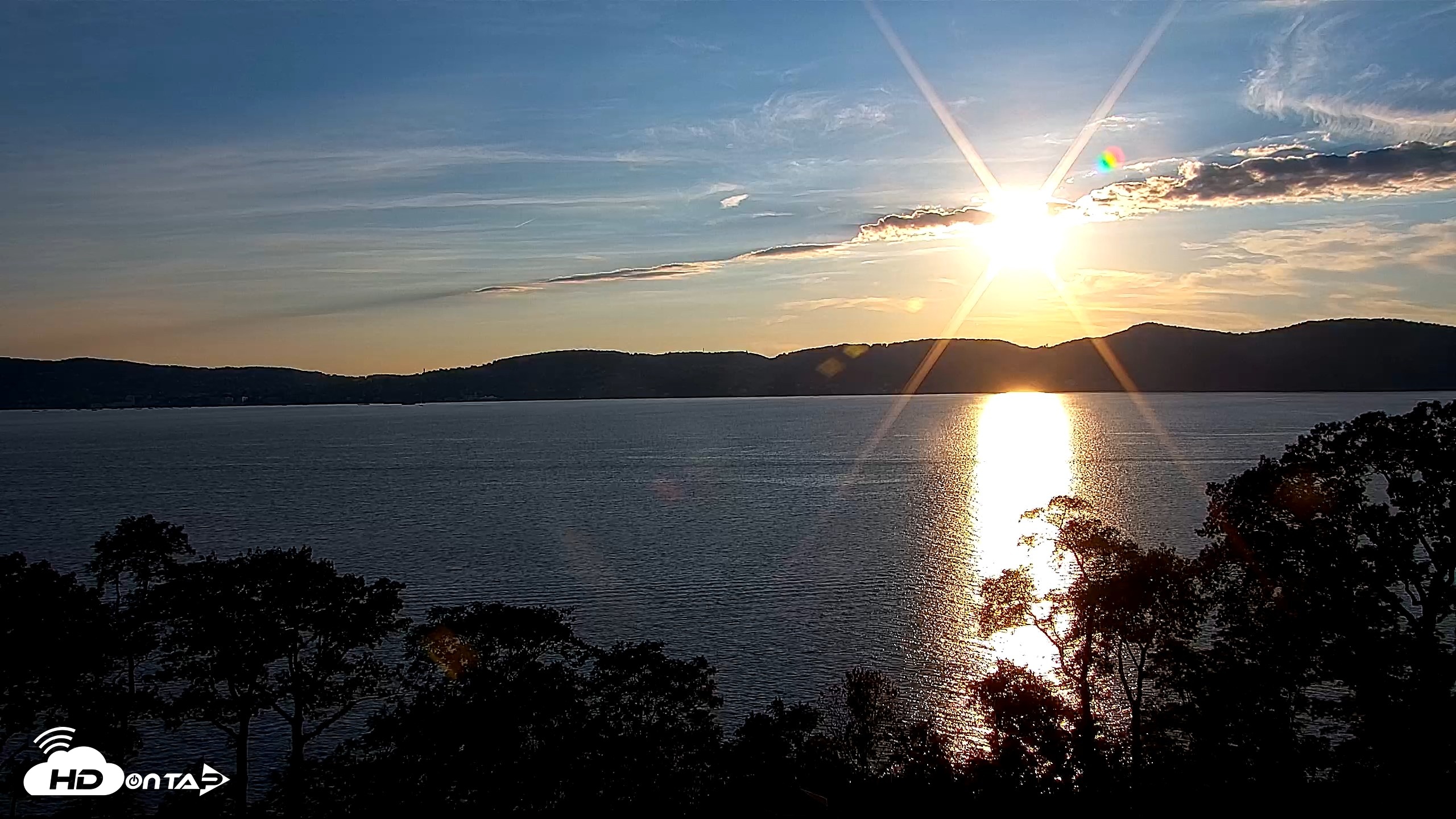 Snapshot of Hudson River Live Webcam taken Aug 18, 2026, 7:11pm EDT