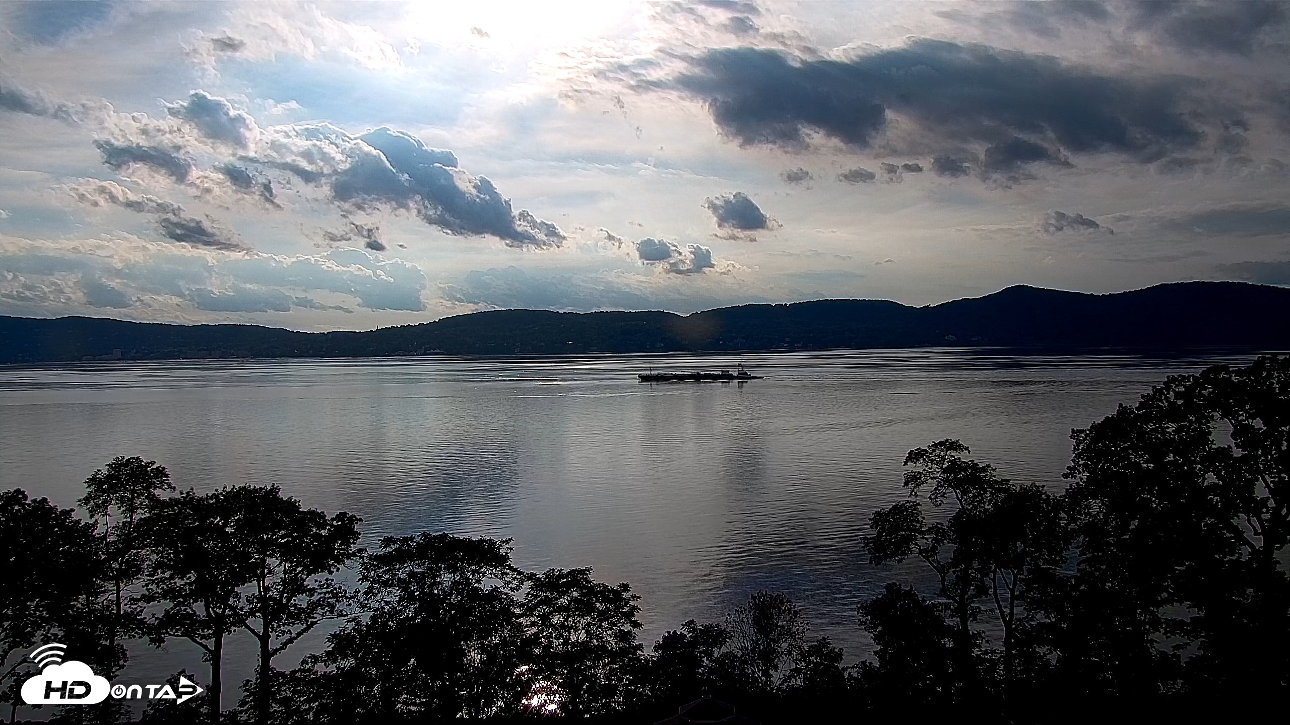 Snapshot of Hudson River Live Webcam taken Sep 3, 2026, 5:34pm EDT