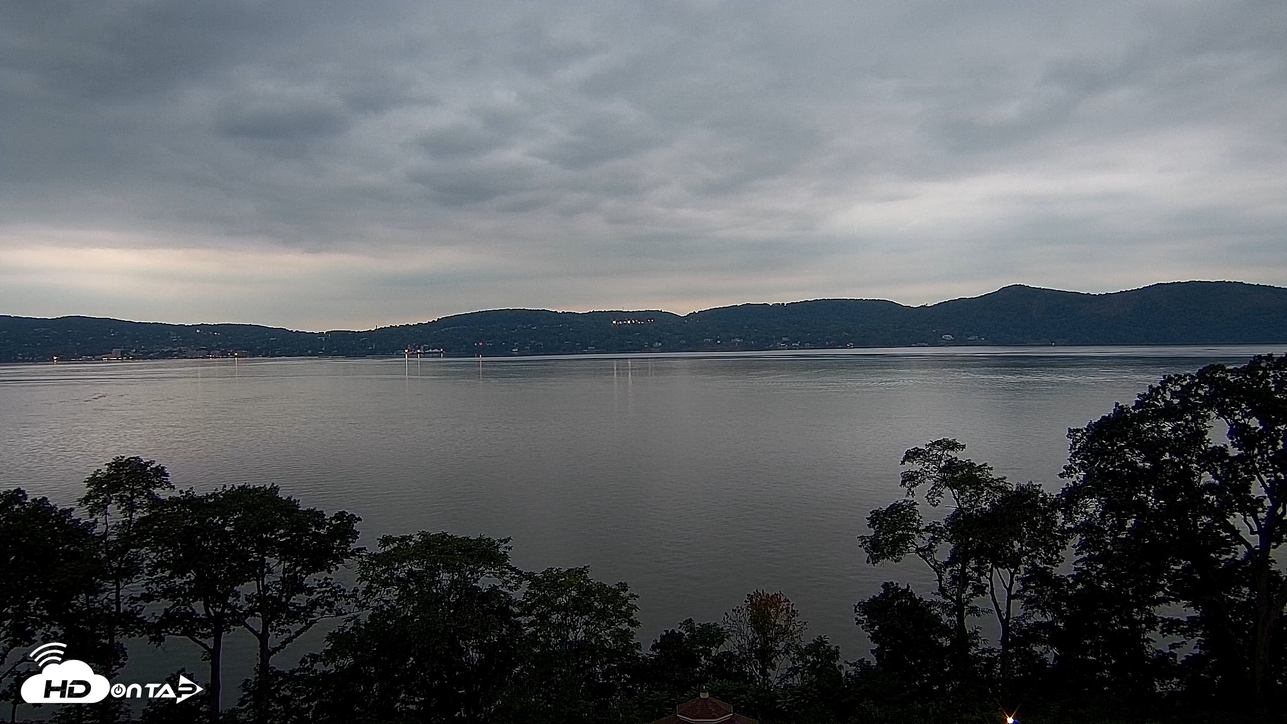Snapshot of Hudson River Live Webcam taken Sep 17, 2026, 6:55pm EDT
