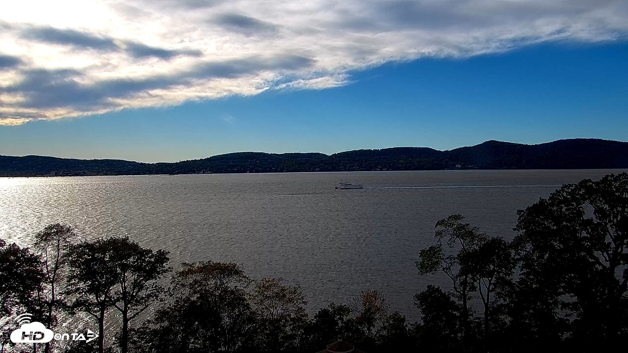 Snapshot of Hudson River Live Webcam taken Oct 17, 2026, 4:08pm EDT