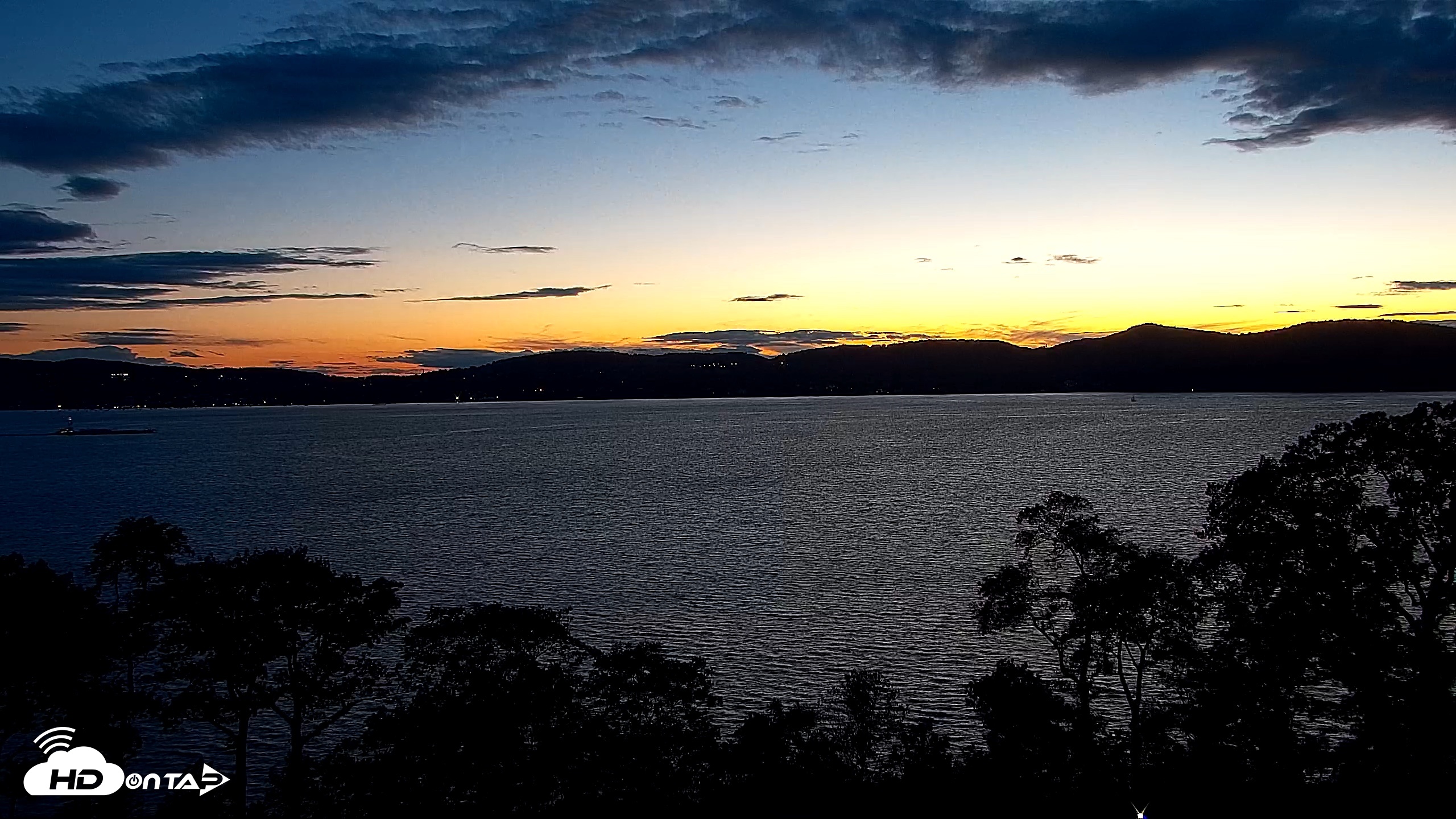 Snapshot of Hudson River Live Webcam taken Aug 25, 2026, 7:59pm EDT