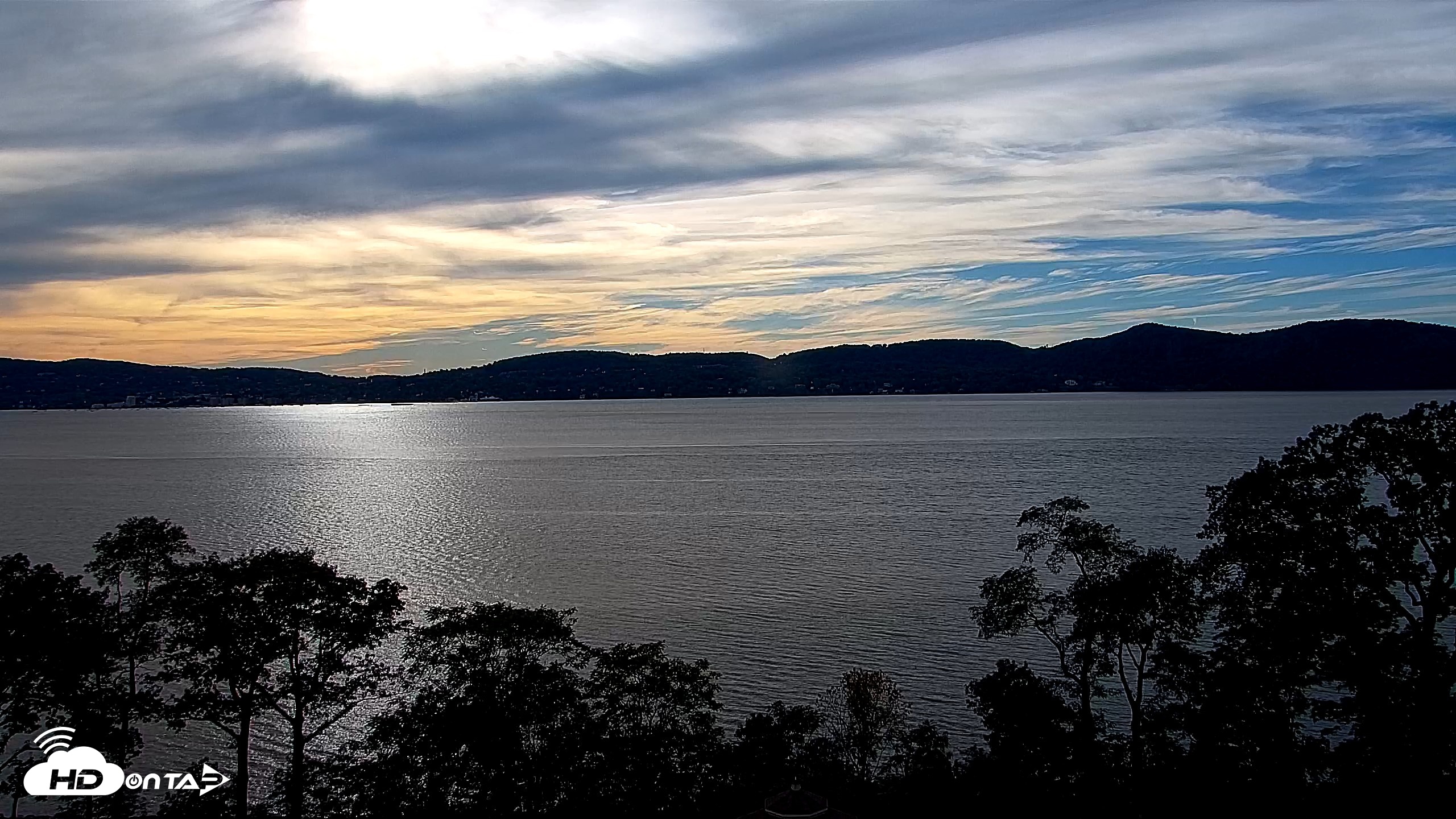 Snapshot of Hudson River Live Webcam taken Sep 24, 2026, 5:05pm EDT