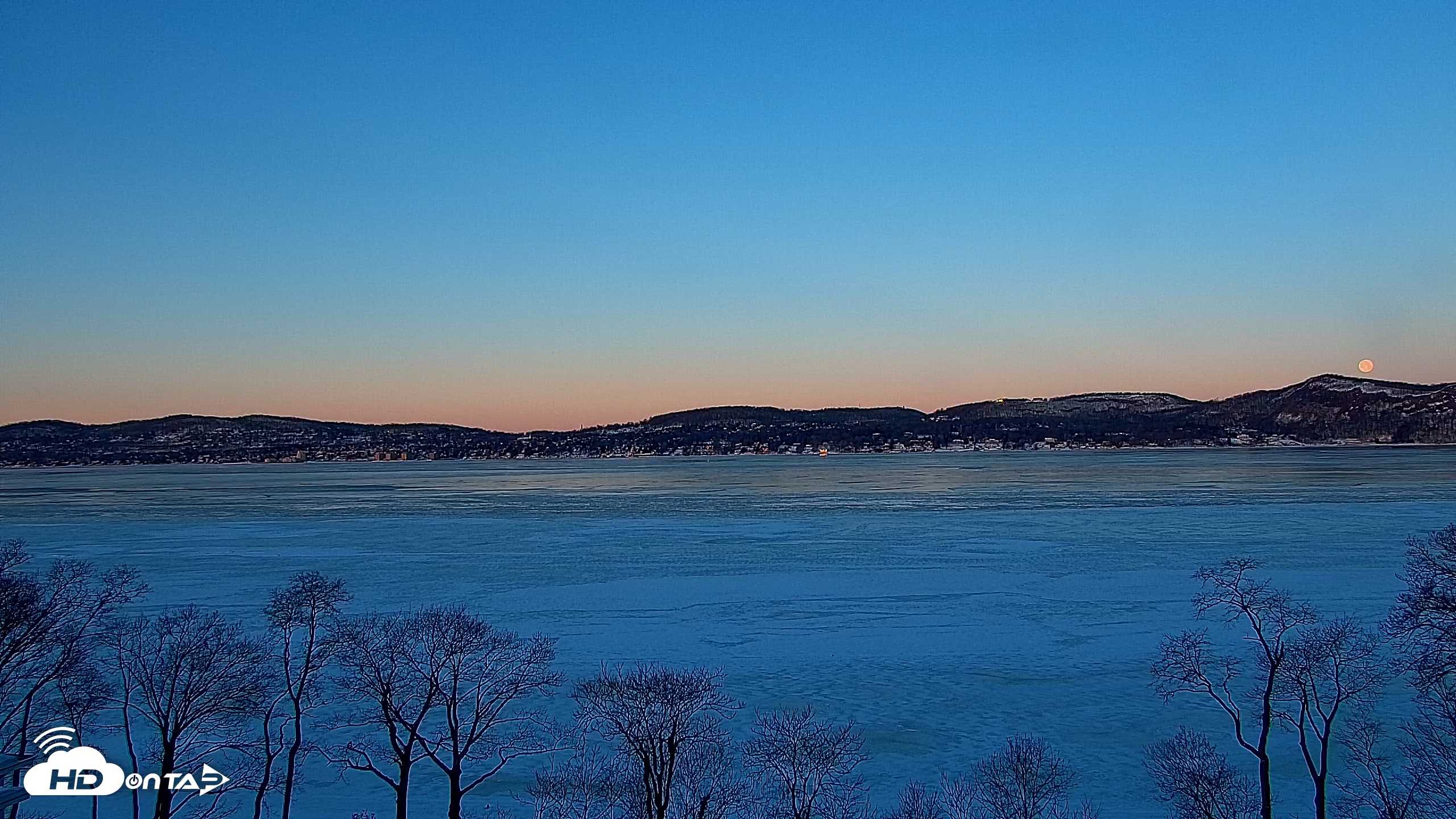 Snapshot of Hudson River Live Webcam taken Feb 2, 2026, 7:20am EST