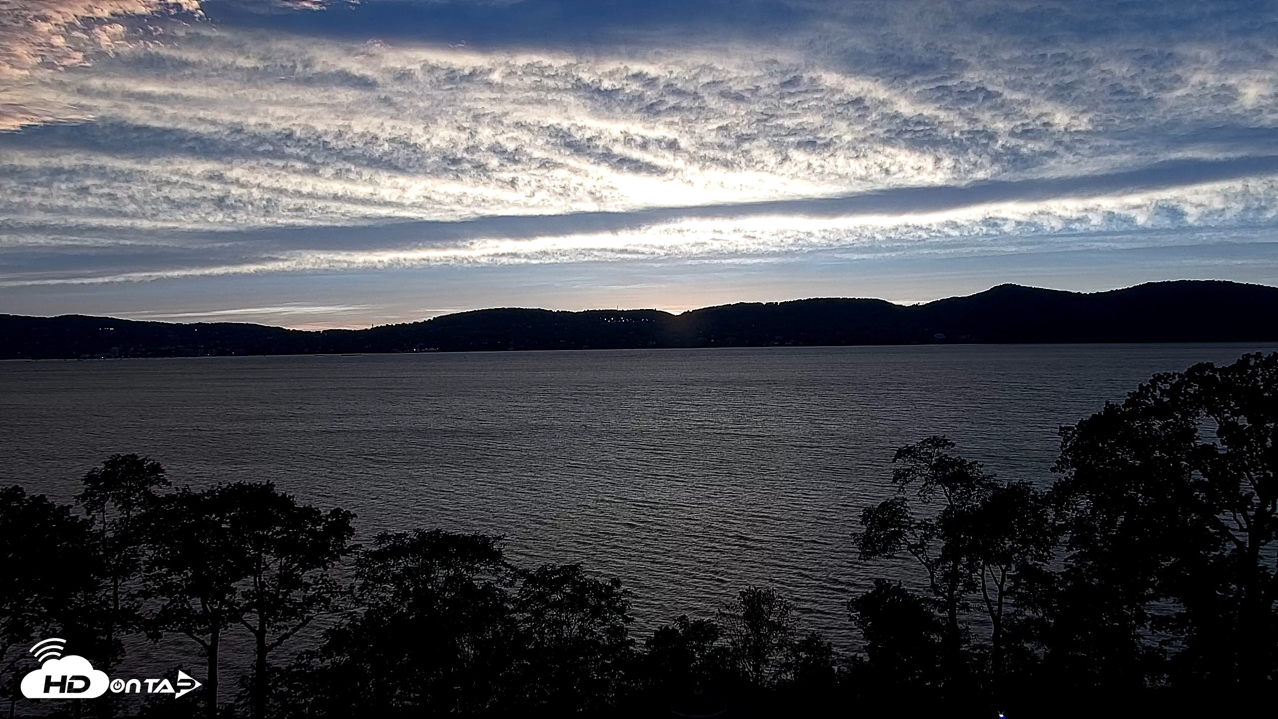 Snapshot of Hudson River Live Webcam taken Sep 25, 2026, 6:52pm EDT