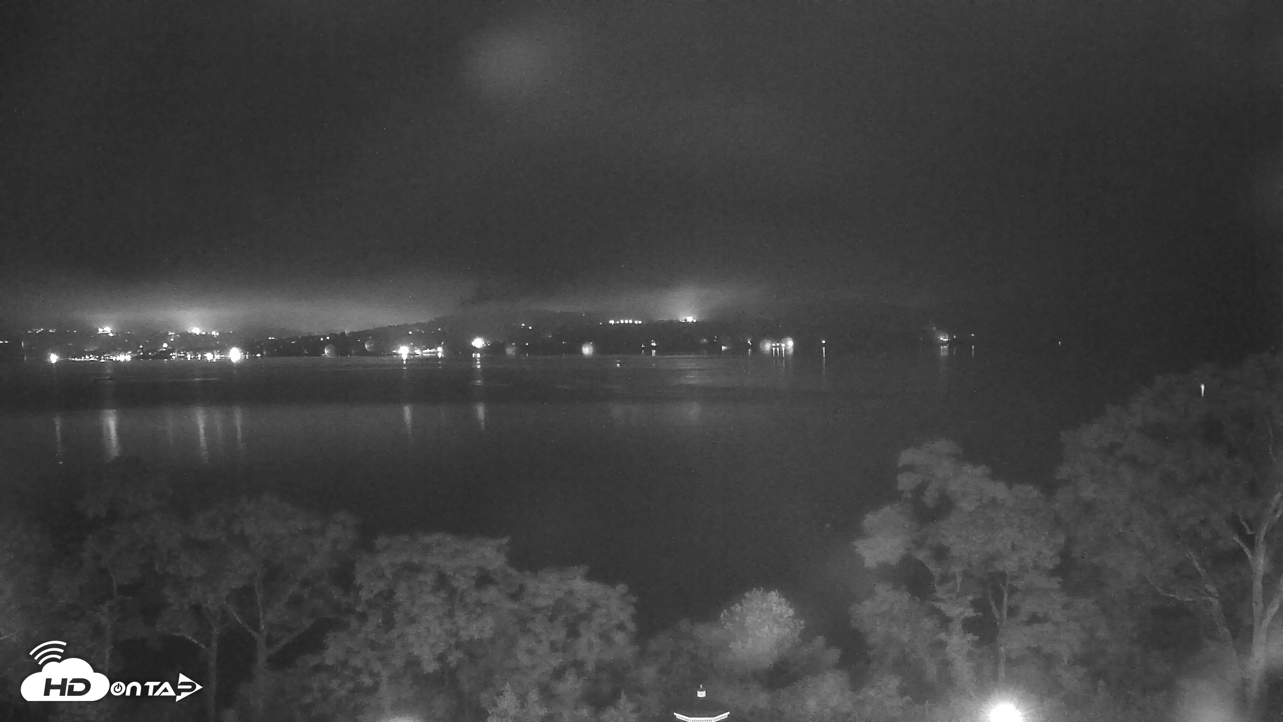 Snapshot of Hudson River Live Webcam taken Aug 6, 2026, 2:53am EDT