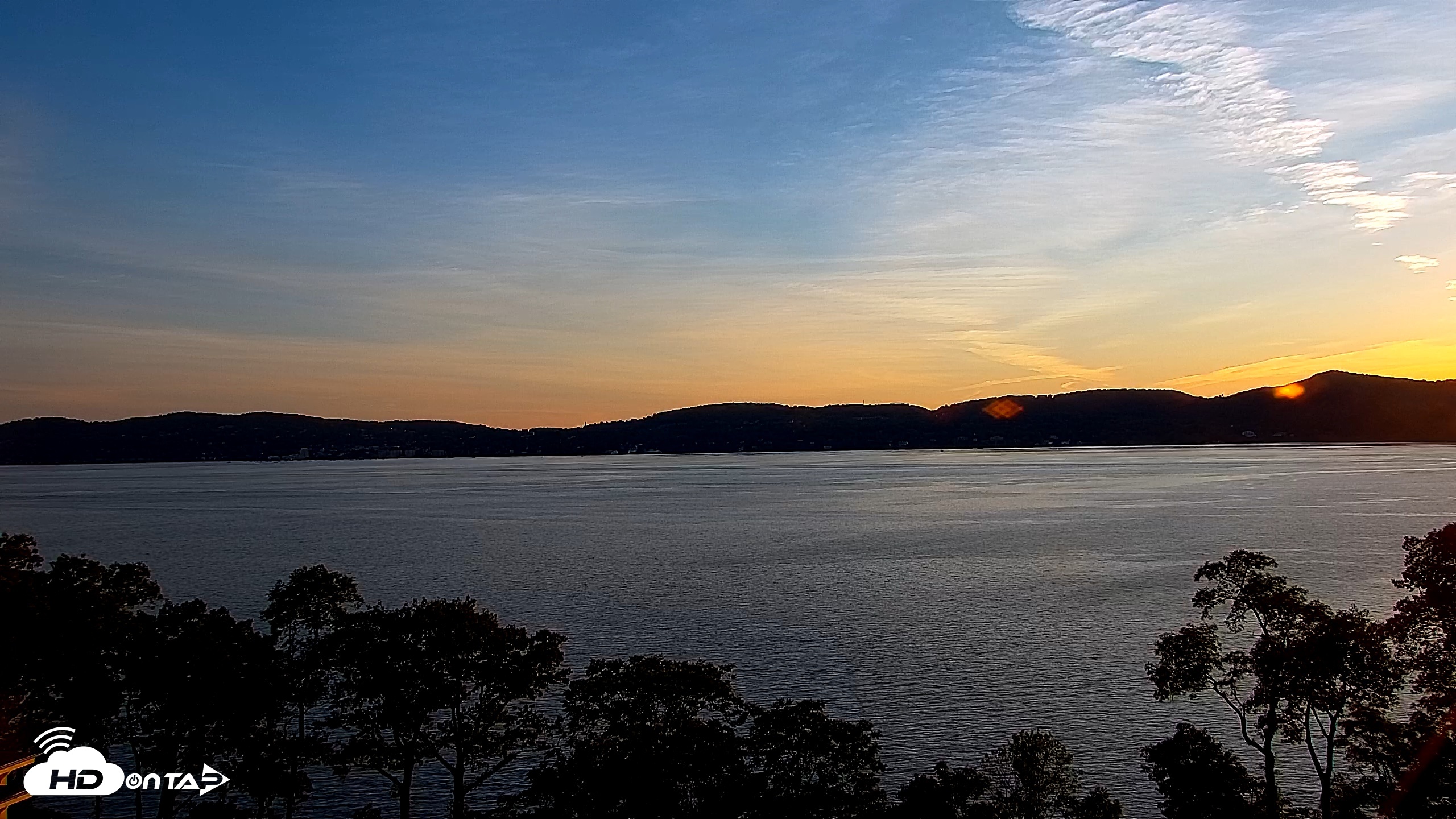 Snapshot of Hudson River Live Webcam taken Jun 13, 2026, 8:11pm EDT