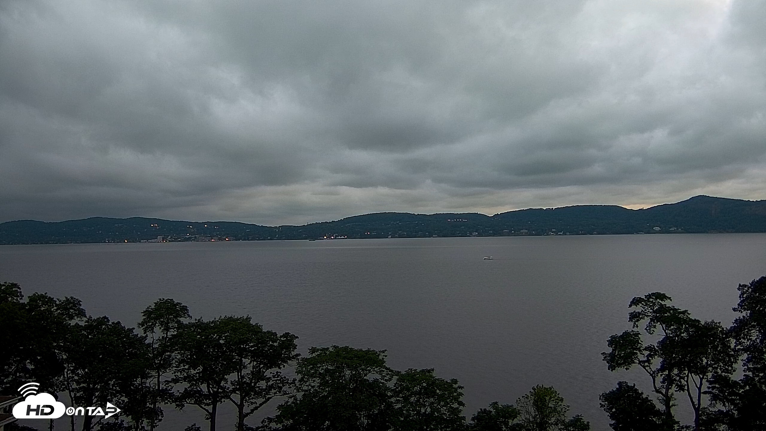 Snapshot of Hudson River Live Webcam taken Jul 9, 2026, 8:36pm EDT